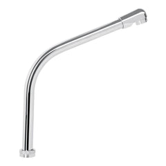 Cuello tipo cobra para mezcladora de fregadero, cromo, BASIC