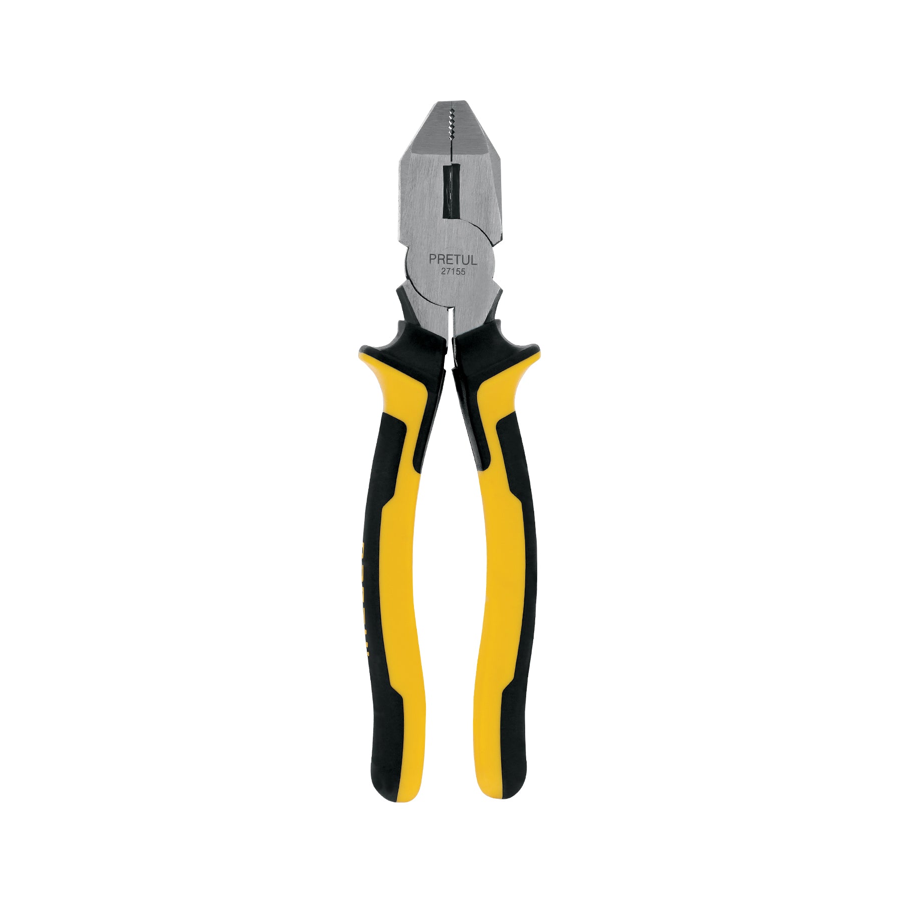 Pinza p/electricista 9" uso rudo, Comfort Grip, PRETUL
