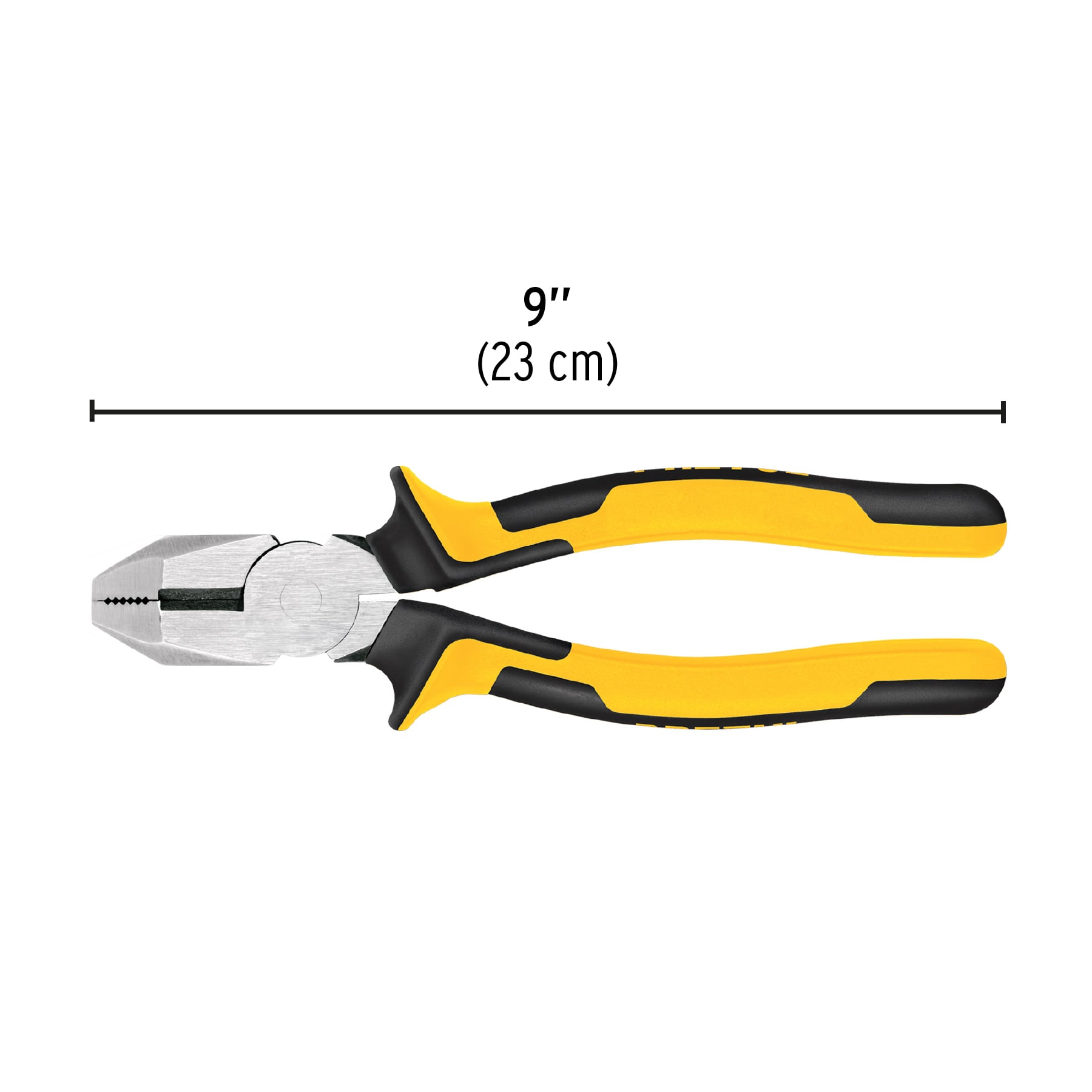 Pinza p/electricista 9" uso rudo, Comfort Grip, PRETUL