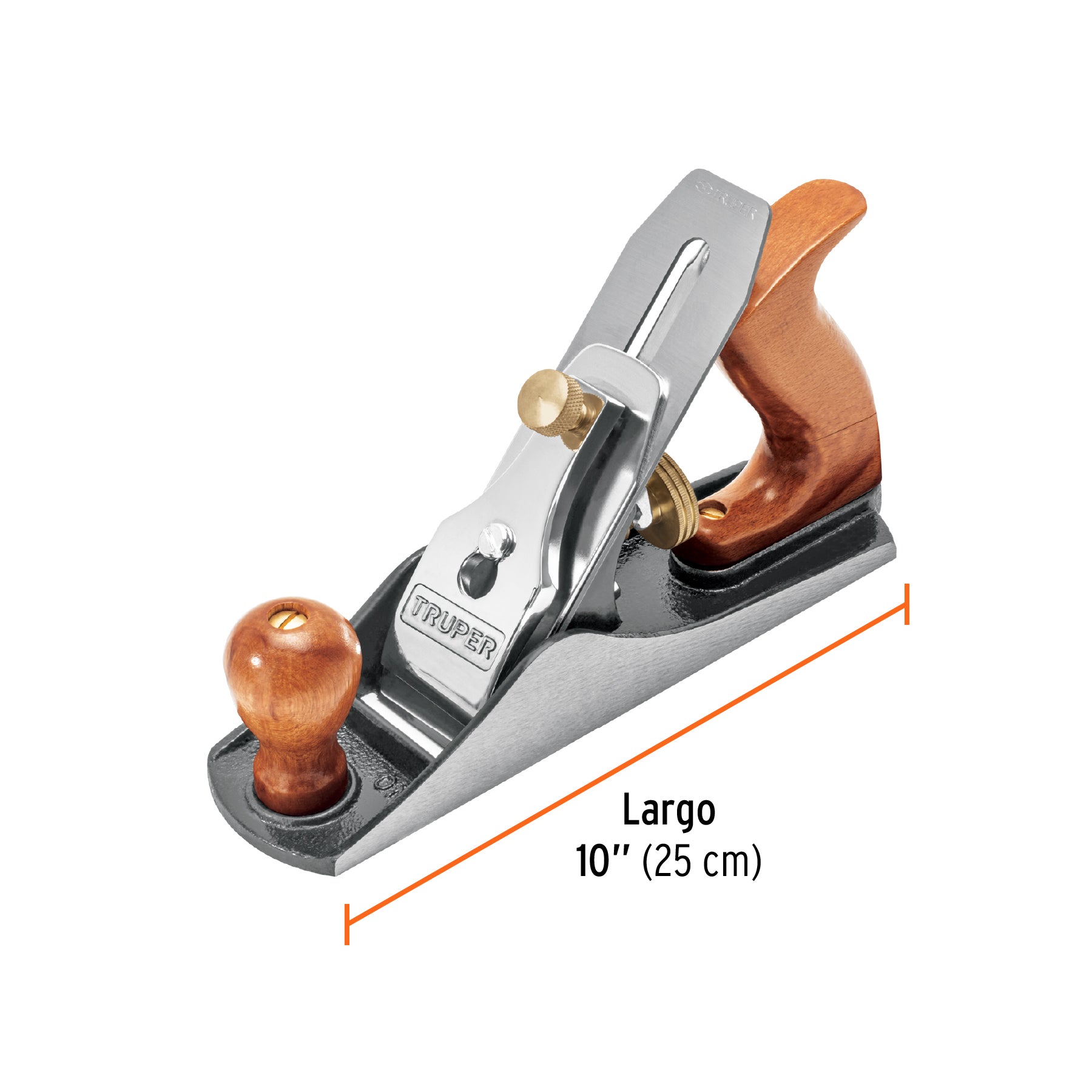 Cepillo para carpintero 4 base lisa, TRUPER