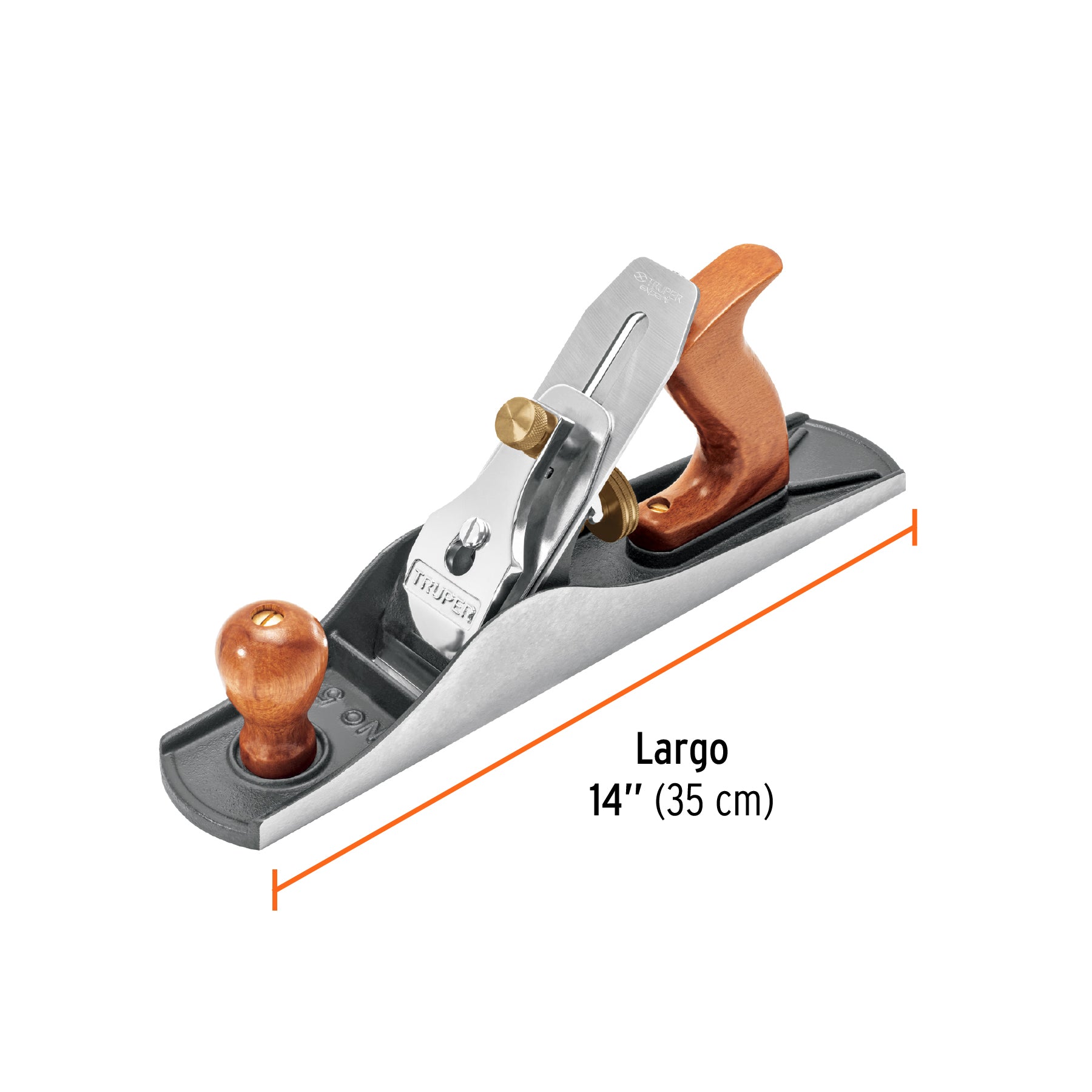 Cepillo para carpintero 5 base lisa, TRUPER