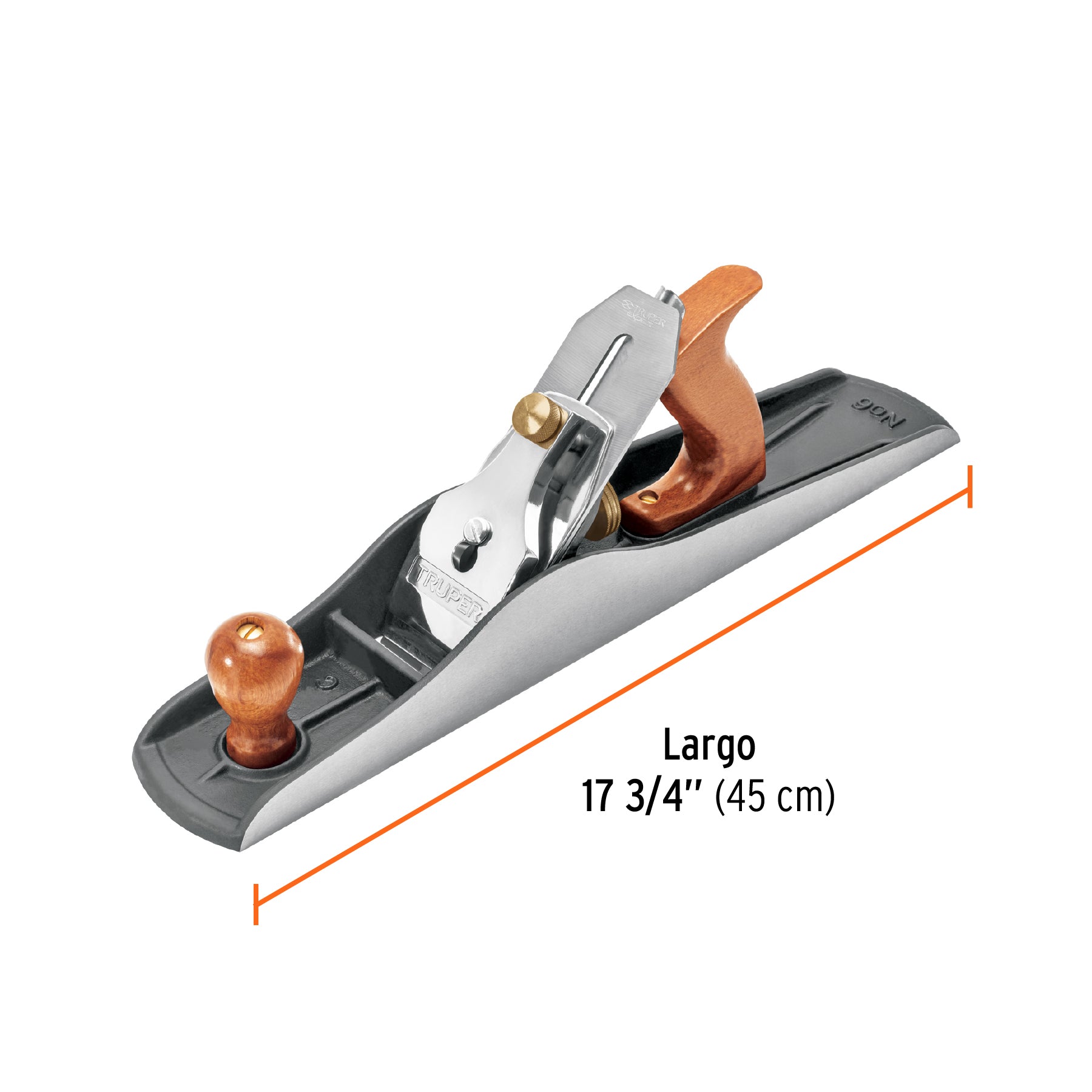 Cepillo para carpintero 6 base lisa, TRUPER