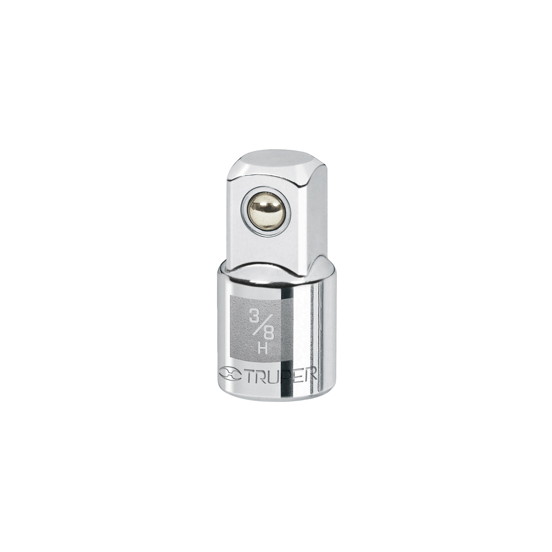 Adaptador para matraca de cuadro 3/8" a cuadro 1/2", TRUPER
