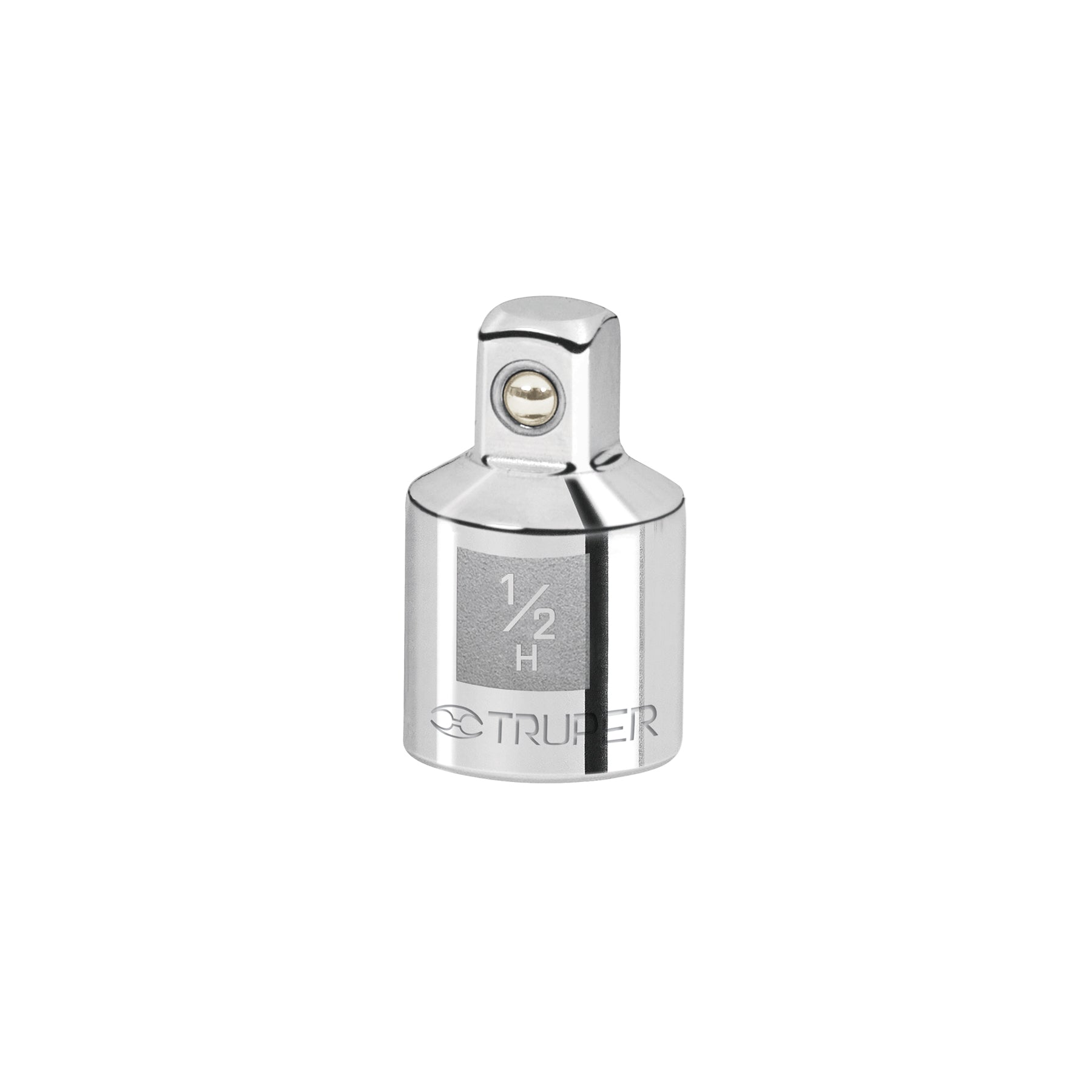 Adaptador para matraca de cuadro 1/2" a cuadro 3/8", TRUPER