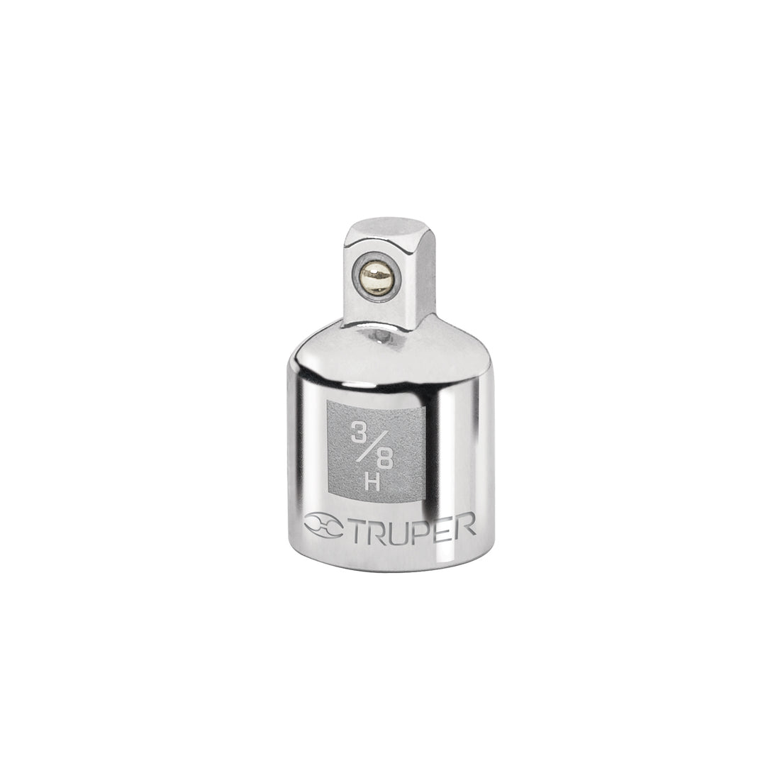Adaptador para matraca de cuadro 3/8" a cuadro 1/4", TRUPER