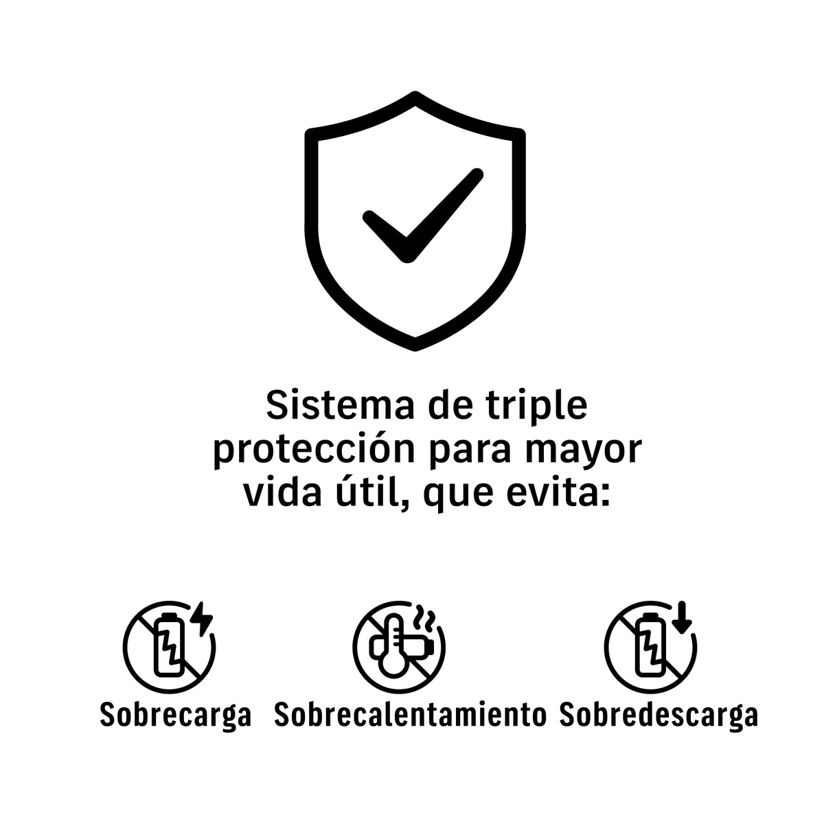 Batería ion litio, 12 V, 2 Ah, TRUPER PRO