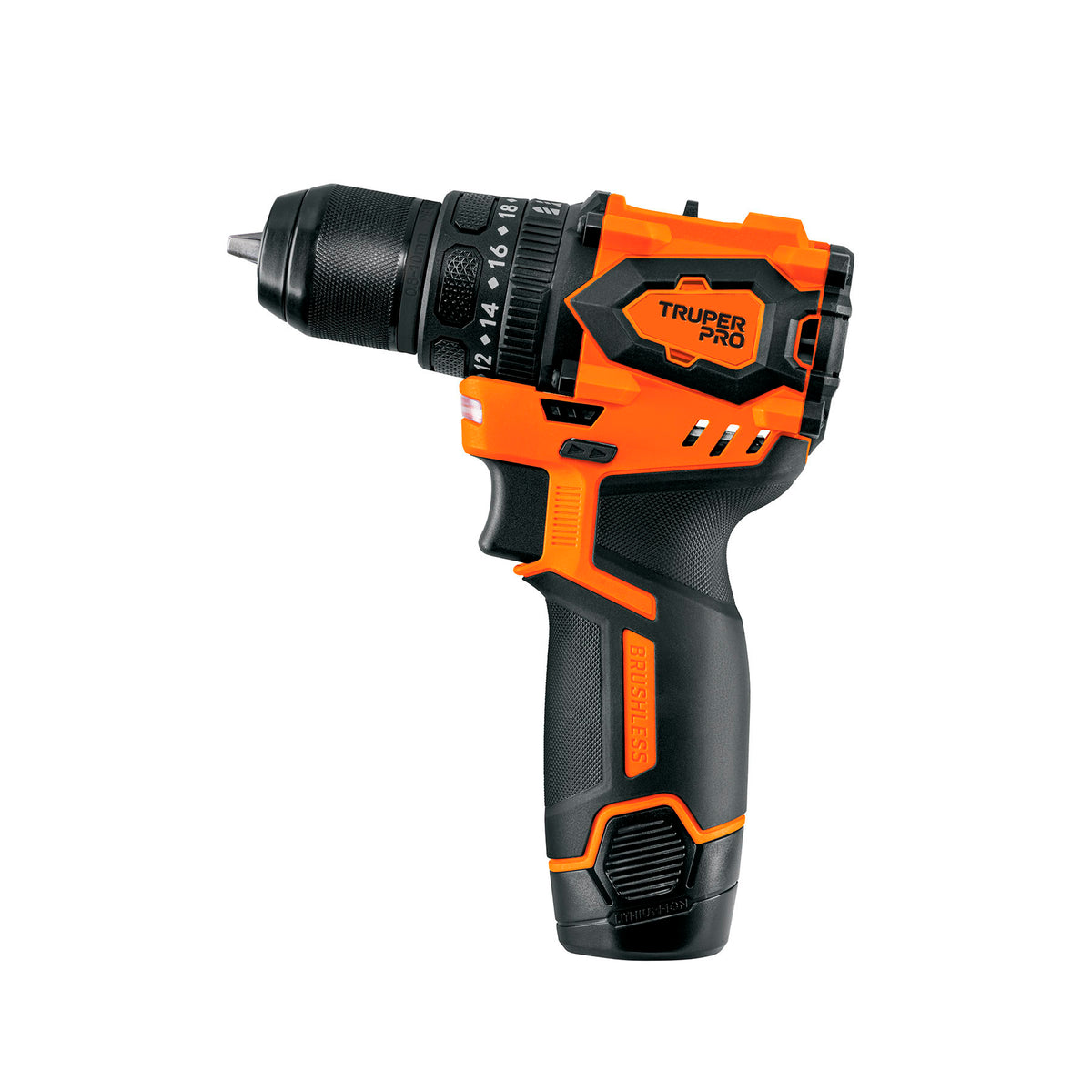 Rotomartillo/destornillador 3/8", 12V, 1 batería 2 Ah, PRO