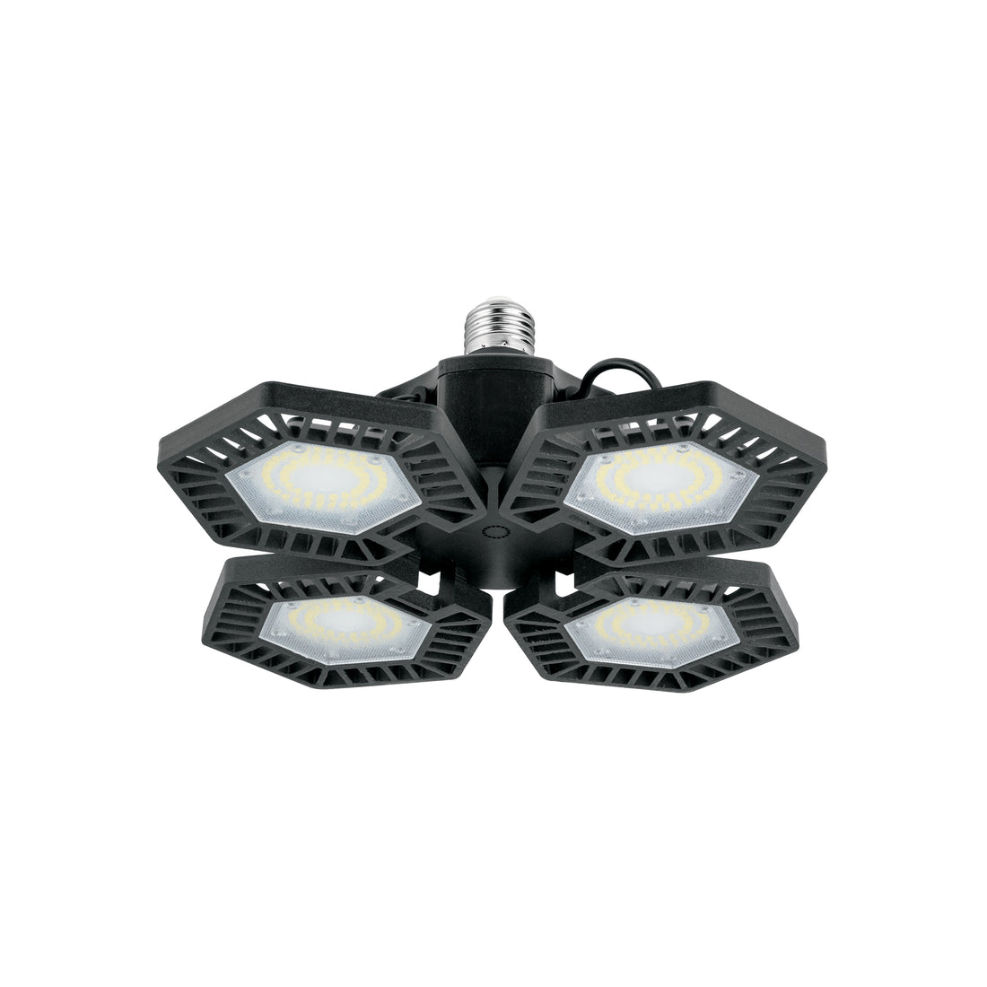 Luminario LED 100W 6500K con 4 paneles abatibles, VOLTECK