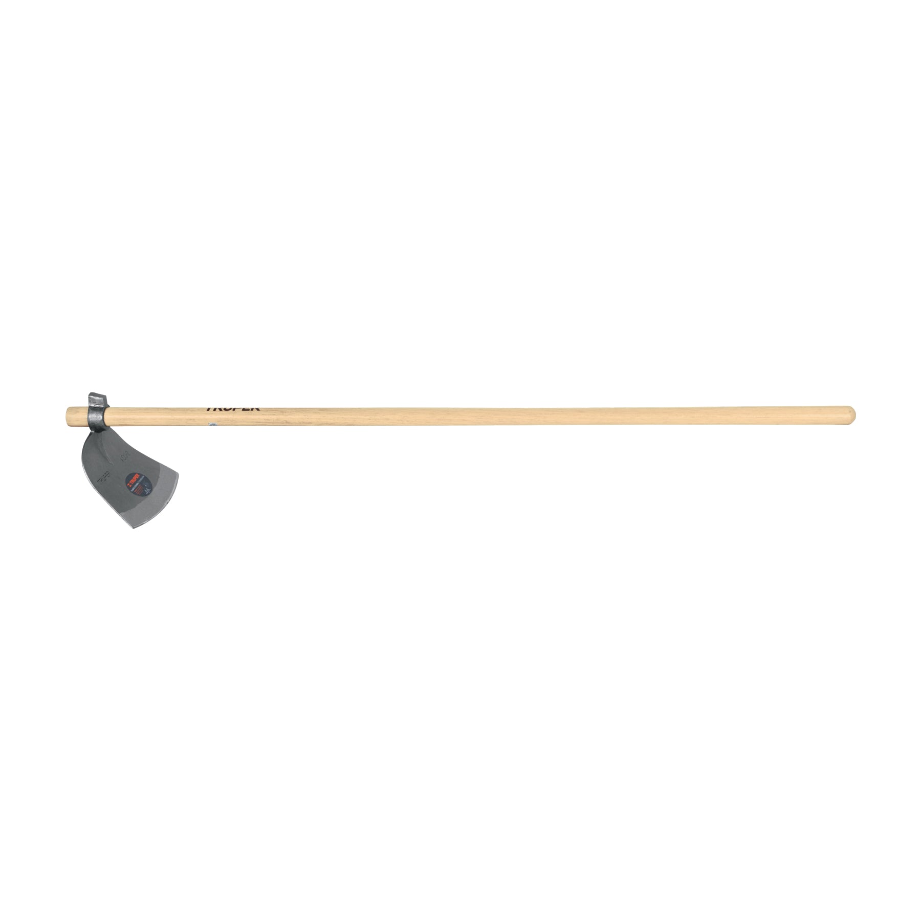Azadón Córdoba No. 2 de 2.2 lb, mango de madera 54", TRUPER