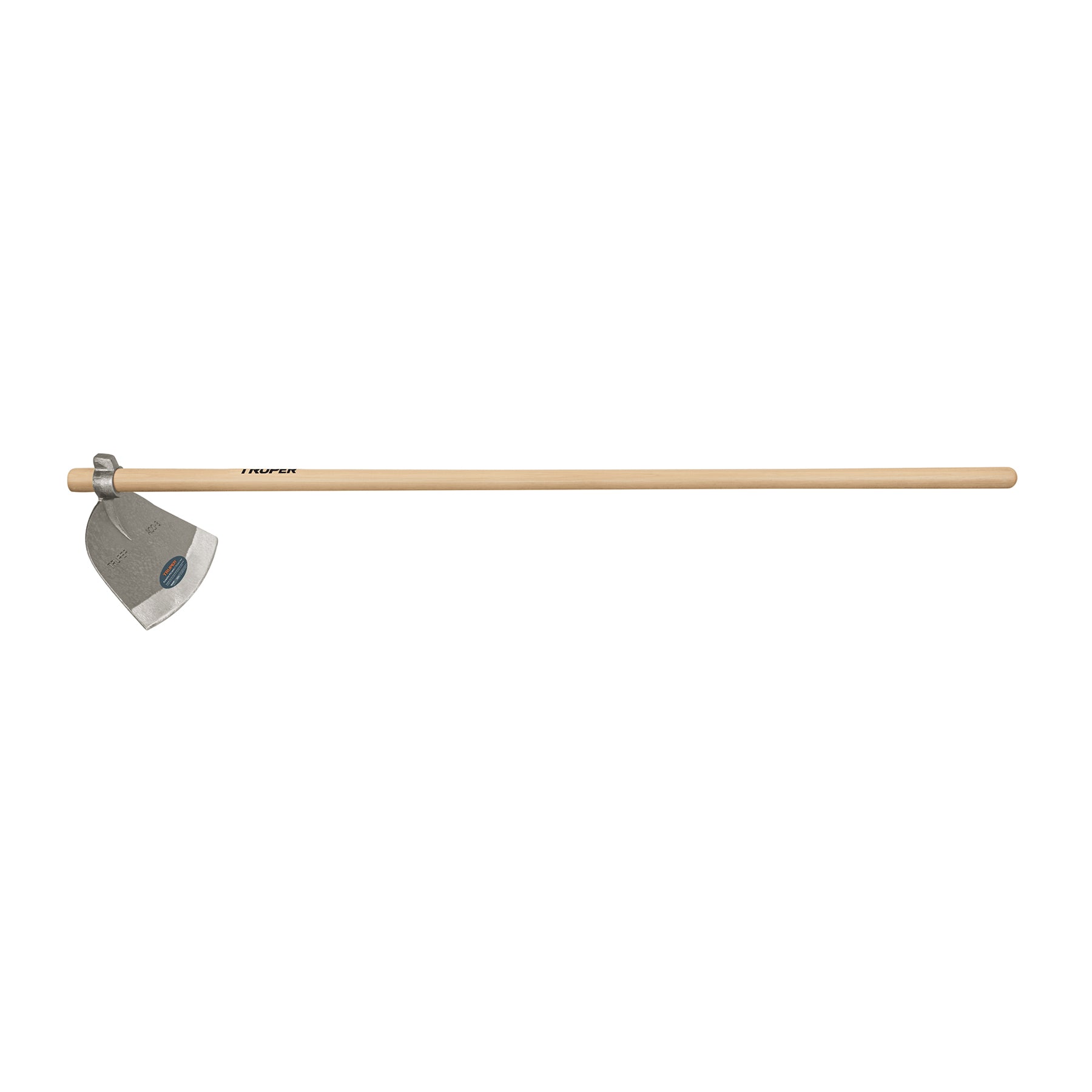 Azadón Córdoba No. 3 de 2.8 lb, mango de madera 54", TRUPER