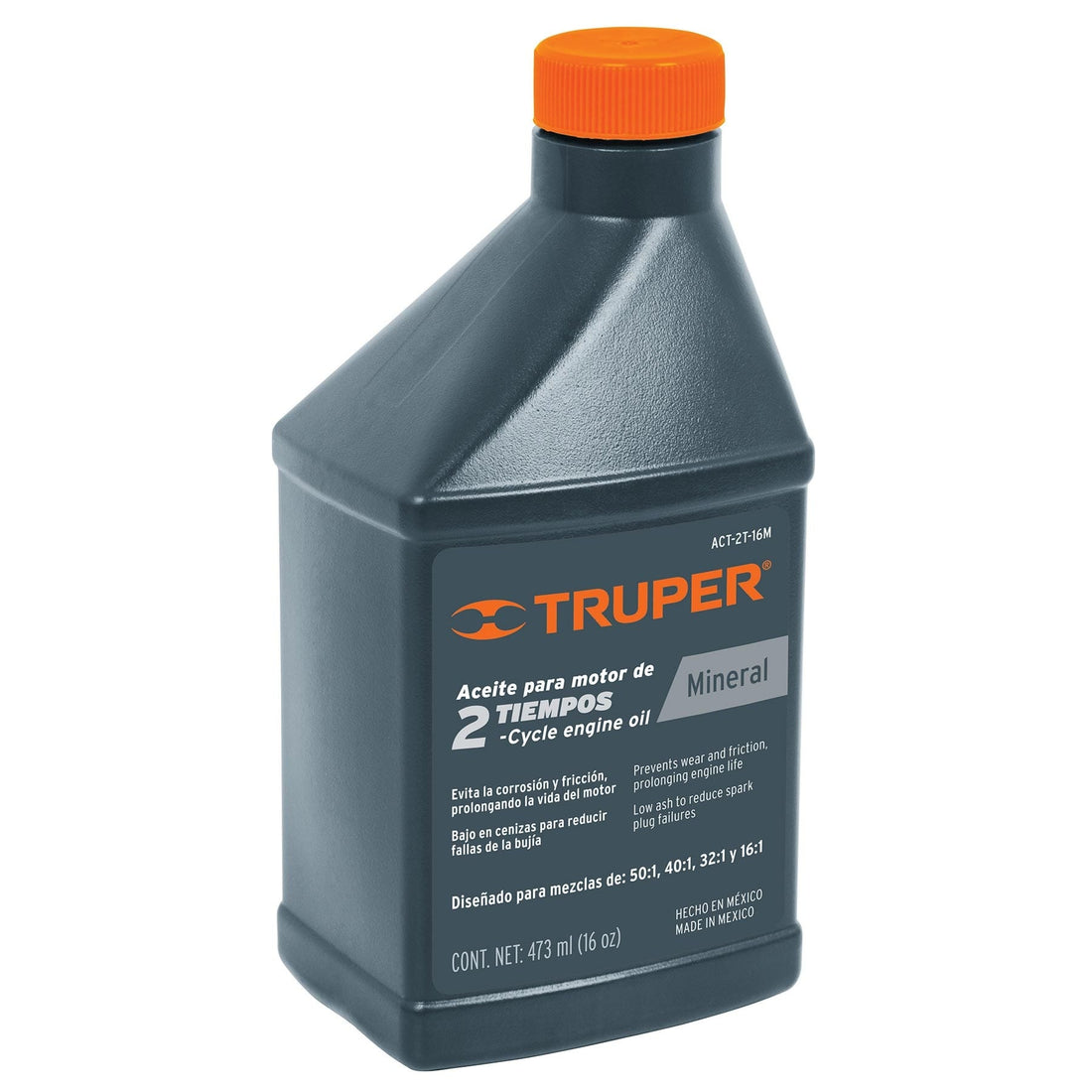 Aceite mineral para motor de 2 tiempos, 470ml (16oz)