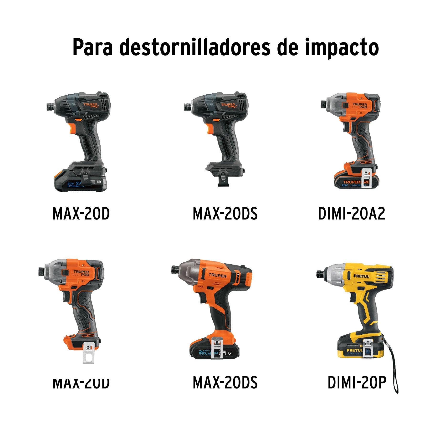 Adaptador para destornilladores impacto, porta puntas 1/4"