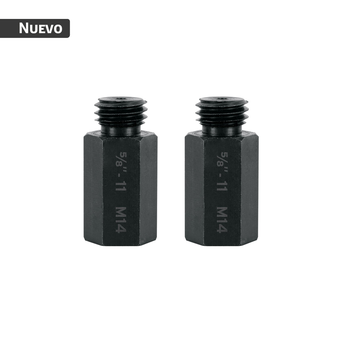 Juego 2 adaptadores para borlas doble cara, 5/8"-11, TRUPER