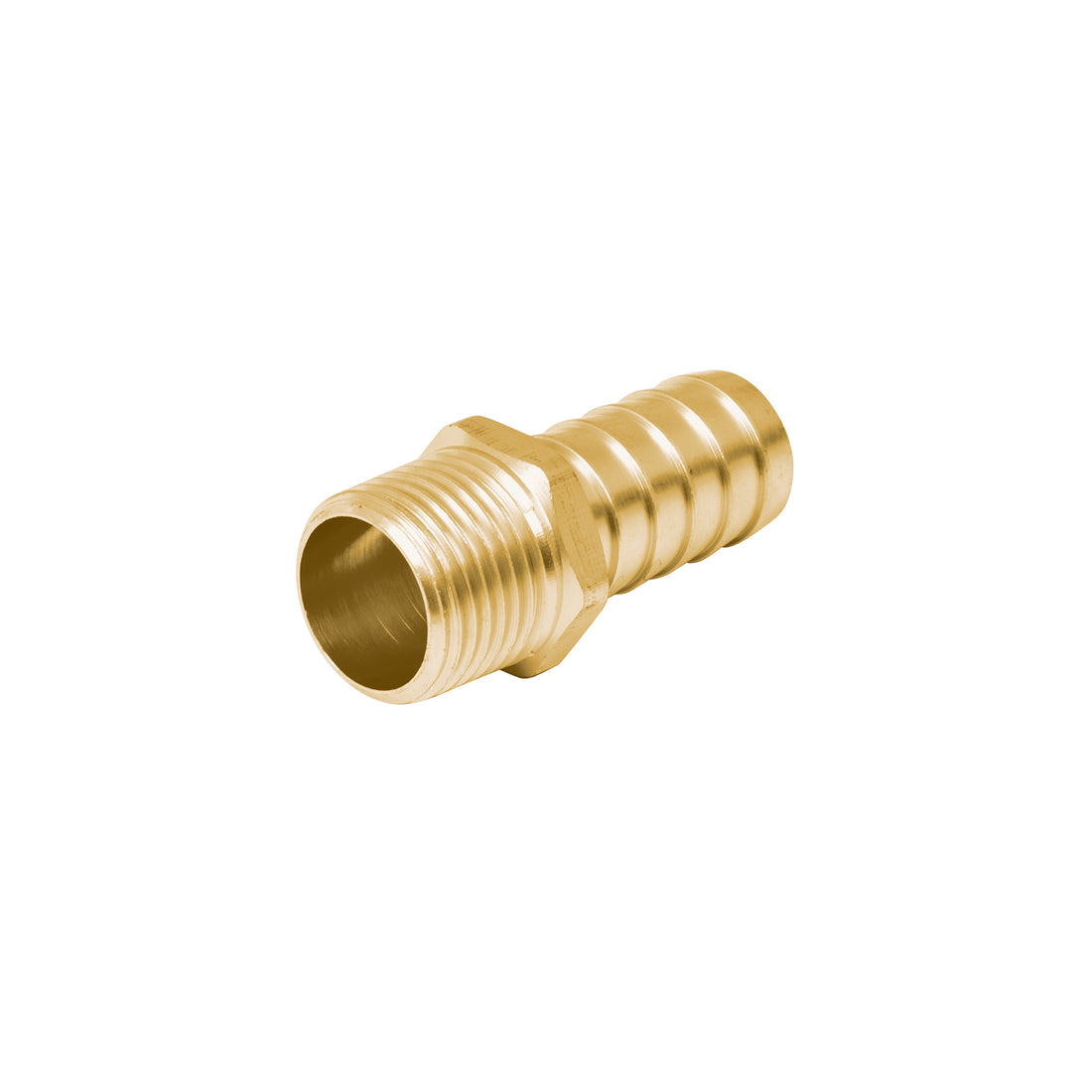 Adaptador macho de latón 1/2" para manguera, FOSET