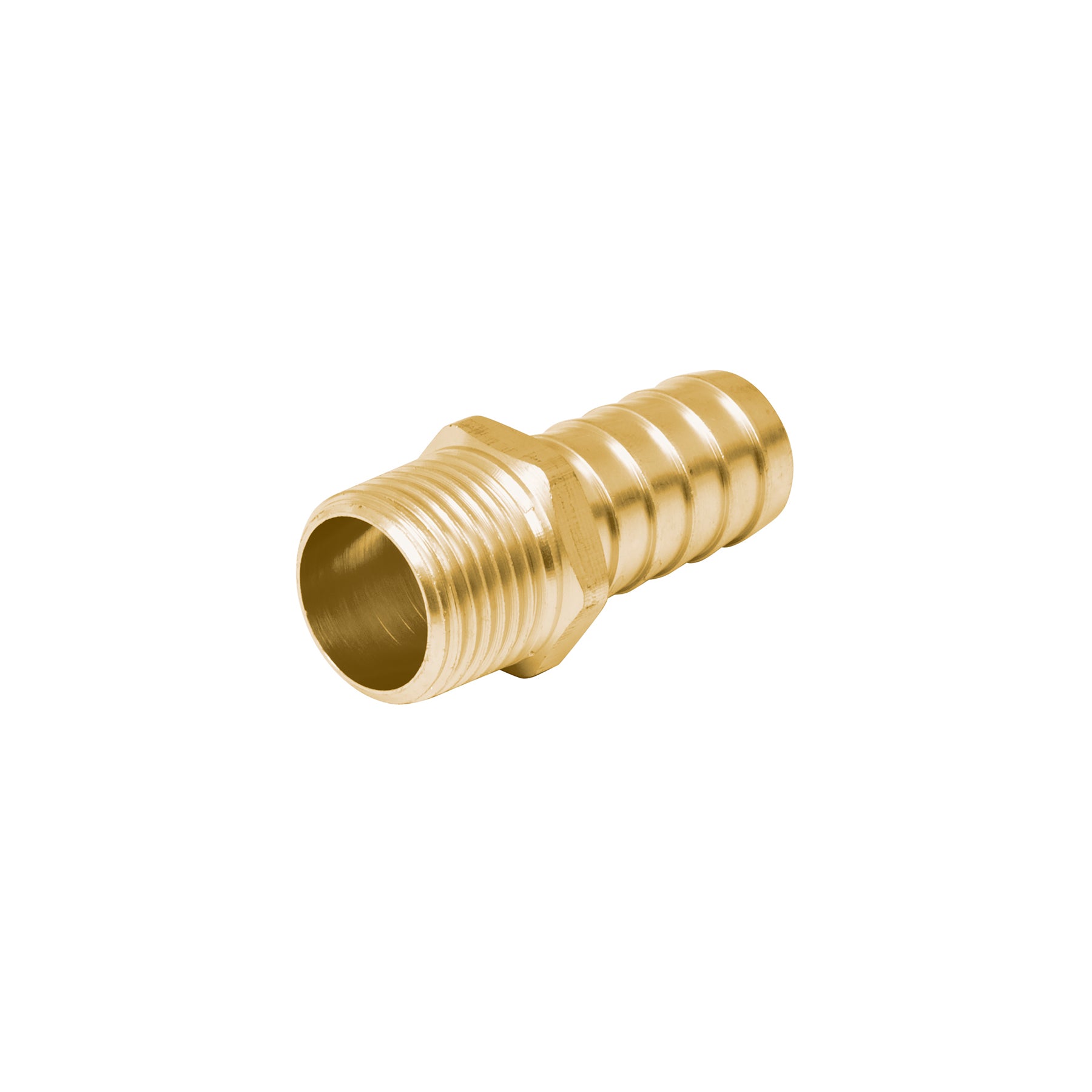 Adaptador macho de latón 1/2" para manguera, FOSET