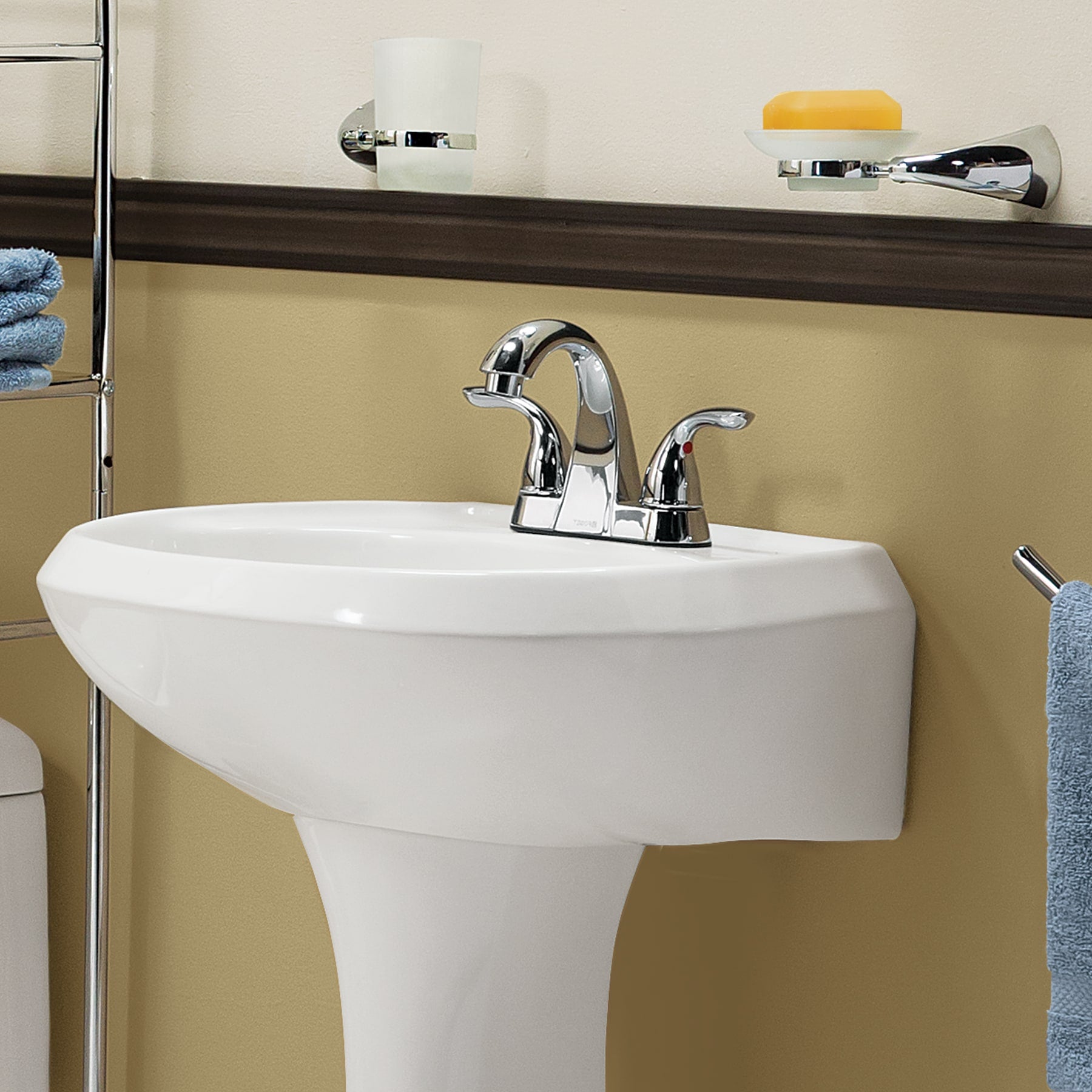 Mezcladora 4" cuello alto para lavabo, FOSET AERO