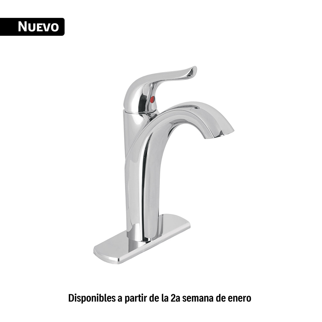 Monomando alto lavabo, cromo, FOSET AERO