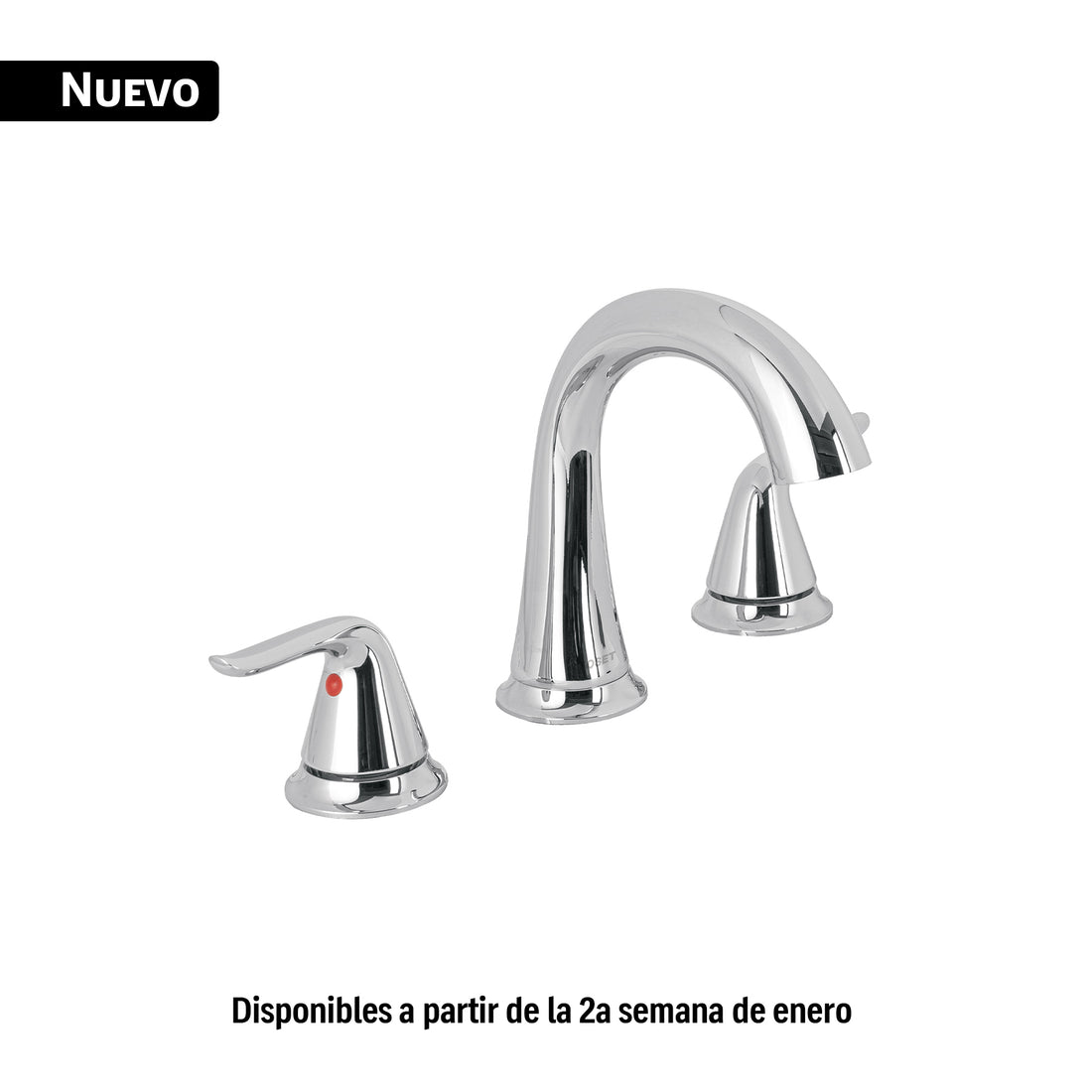 Mezcladora lavabo taladros separados, cromo, FOSET AERO
