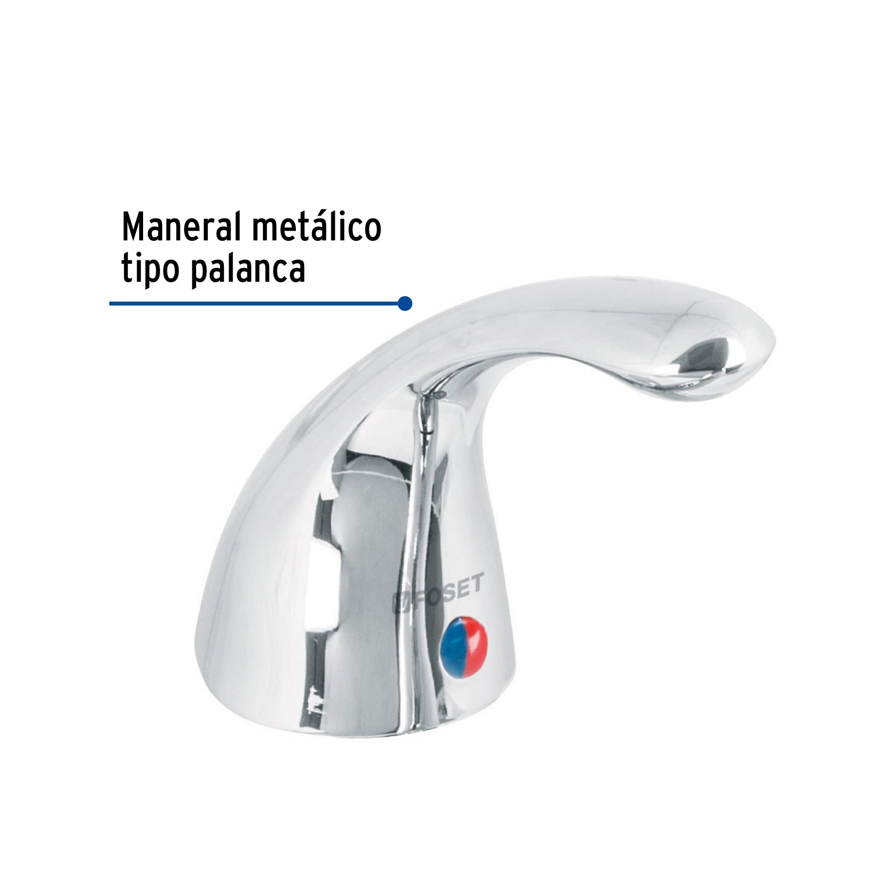 Maneral palanca para monomando fregadero AEF-83, cromo, AERO