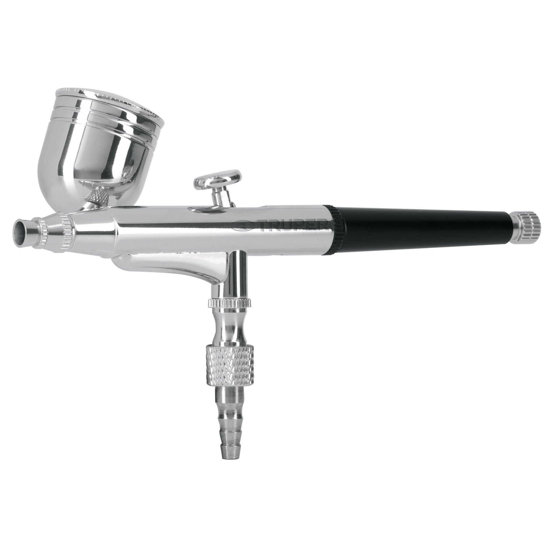 Pistola aerográfica de gravedad vaso multiposición, TRUPER