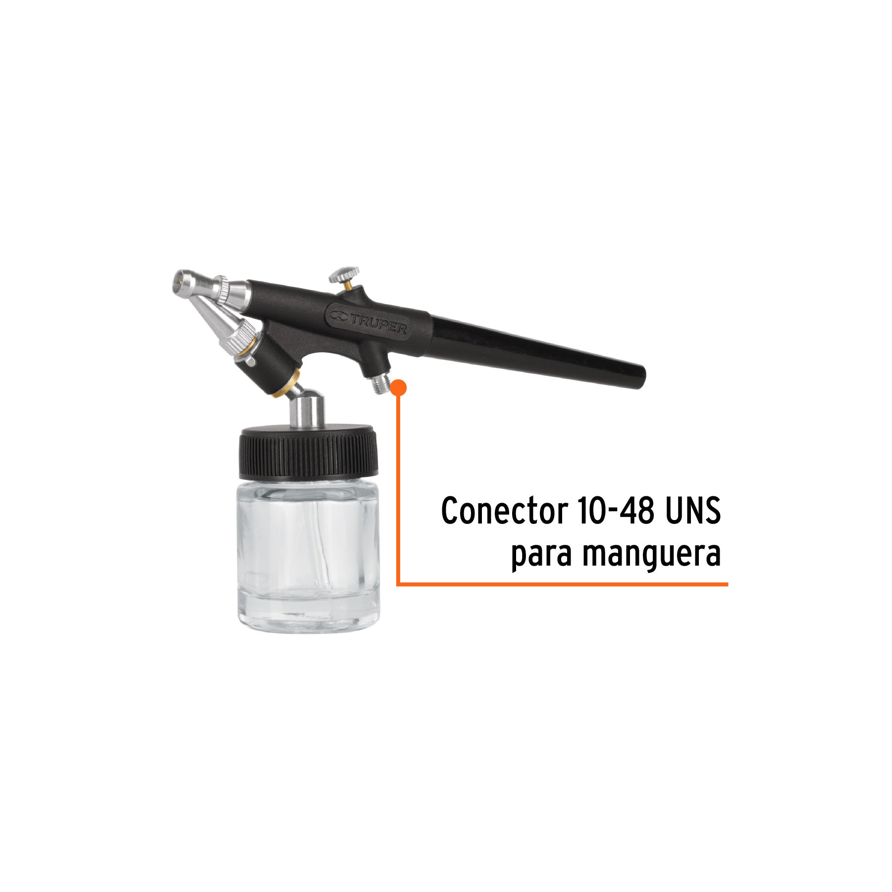 Pistola aerográfica de succión , TRUPER