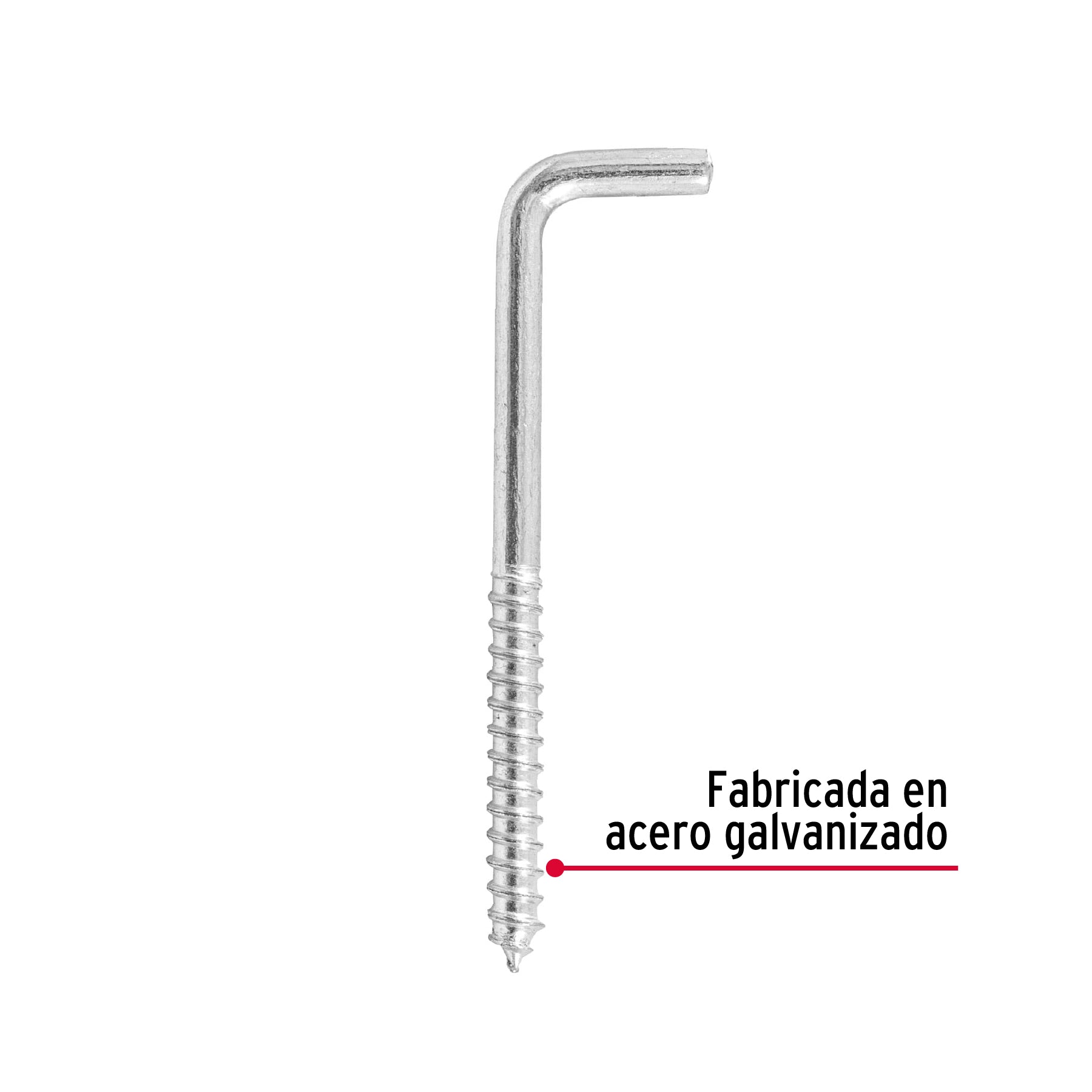 Bolsa con 144 alcayatas roscadas de 22 X 100, FIERO