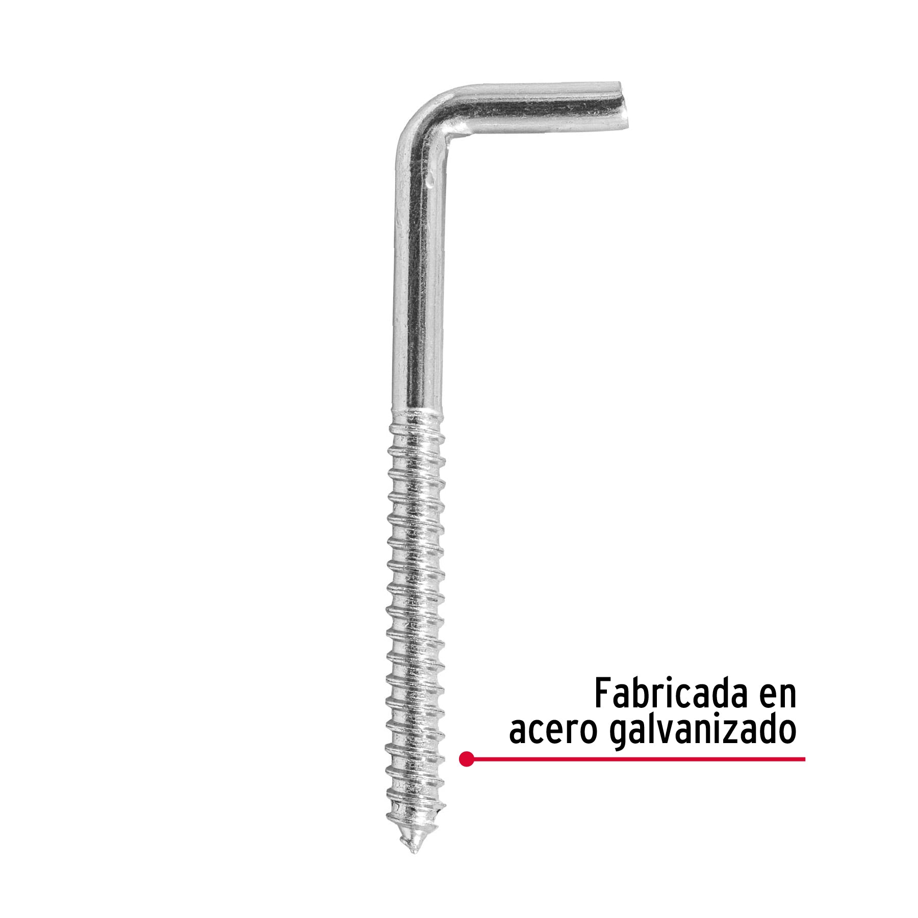 Bolsa con 72 alcayatas roscadas de 23 X 110, FIERO