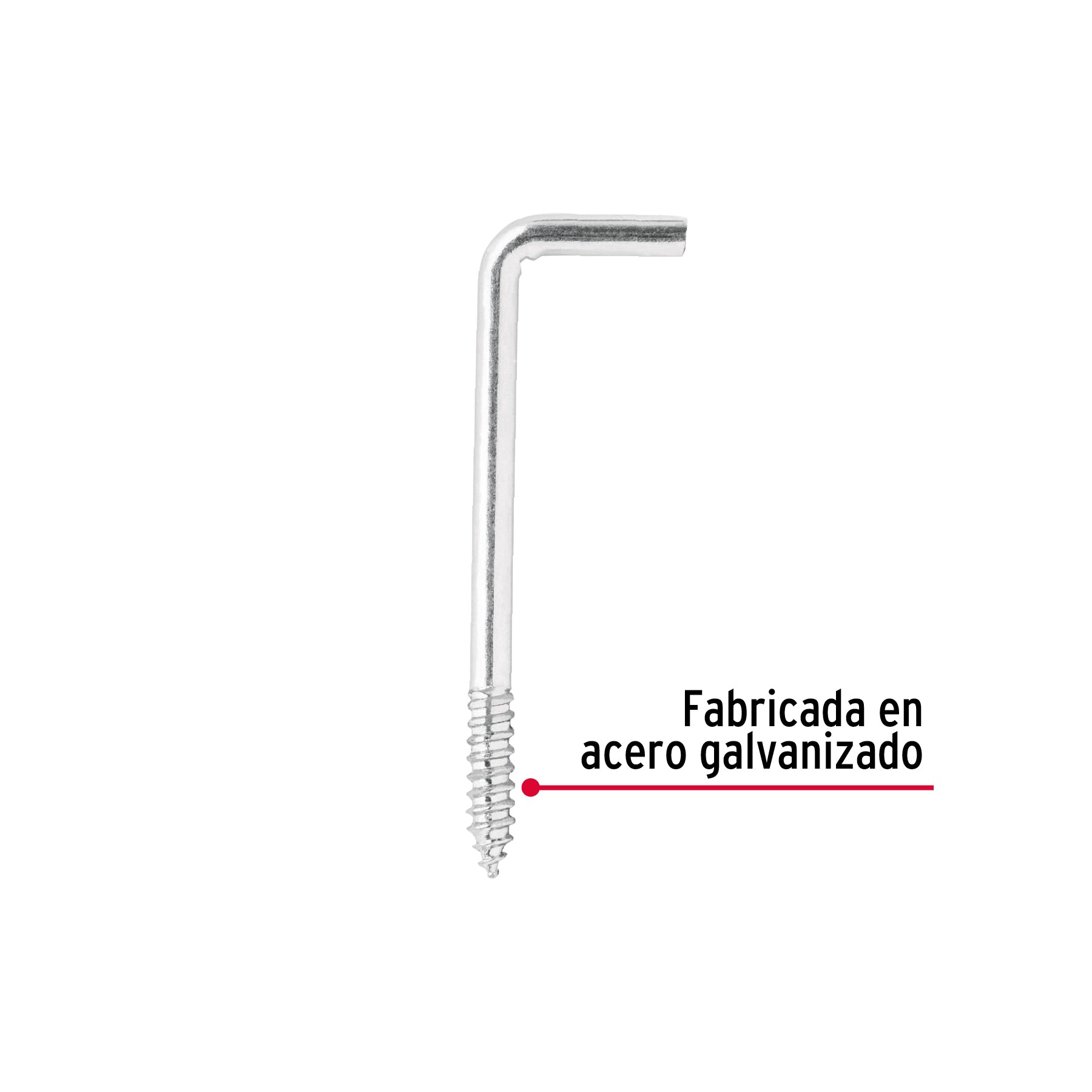 Bolsa con 144 alcayatas roscadas de 21 X 80, FIERO