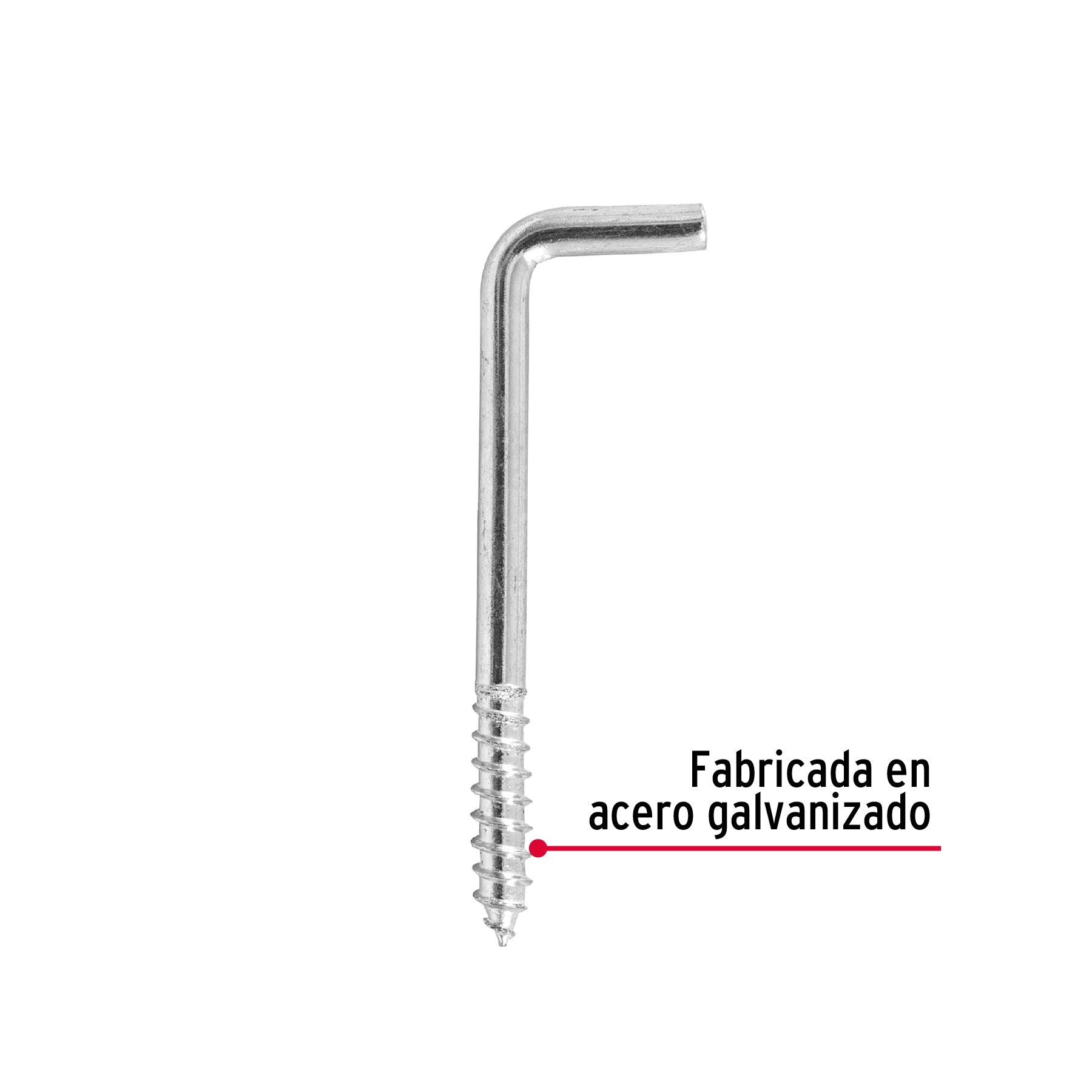 Bolsa con 144 alcayatas roscadas de 22 X 90, FIERO