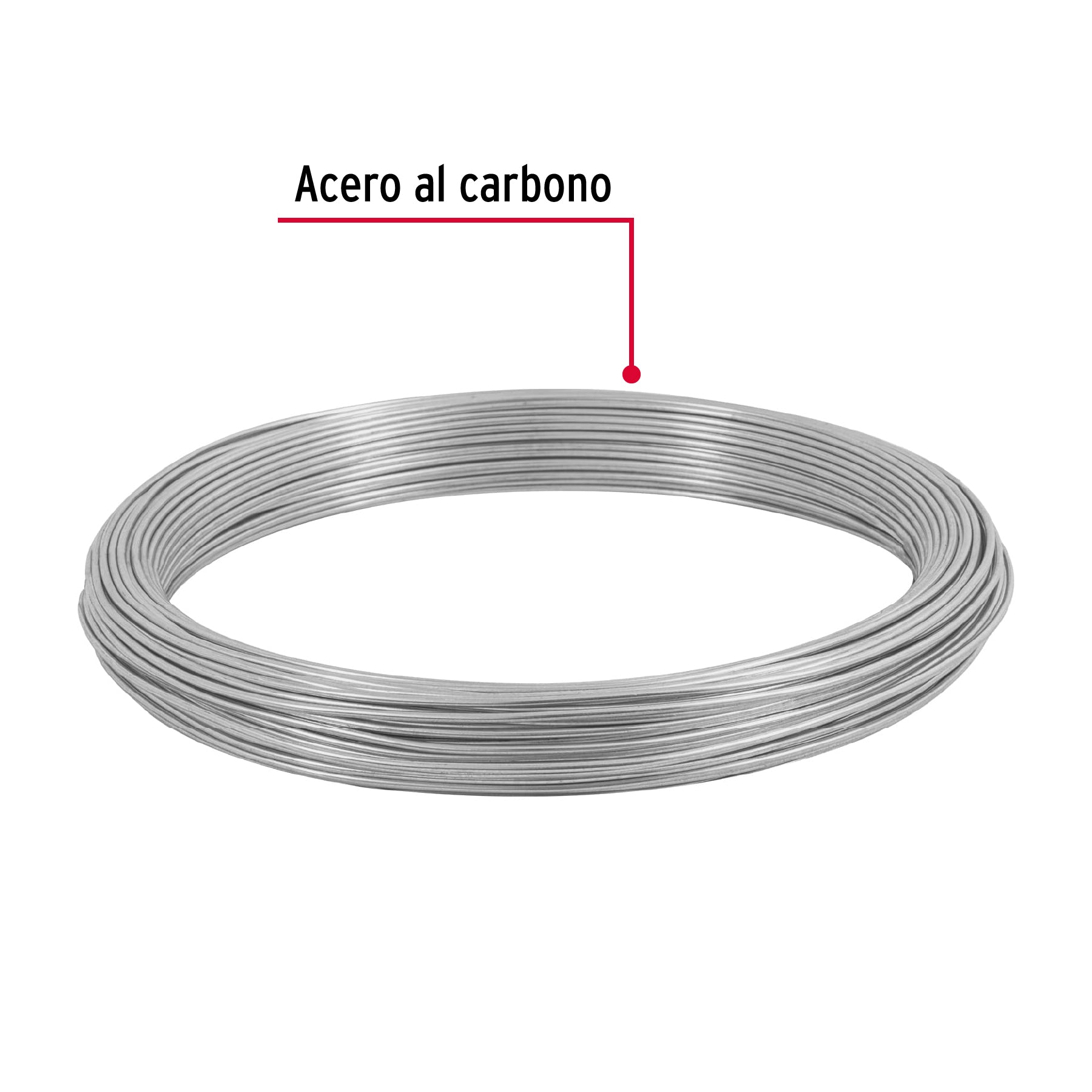 Kilo de alambre galvanizado, calibre 14.5, FIERO