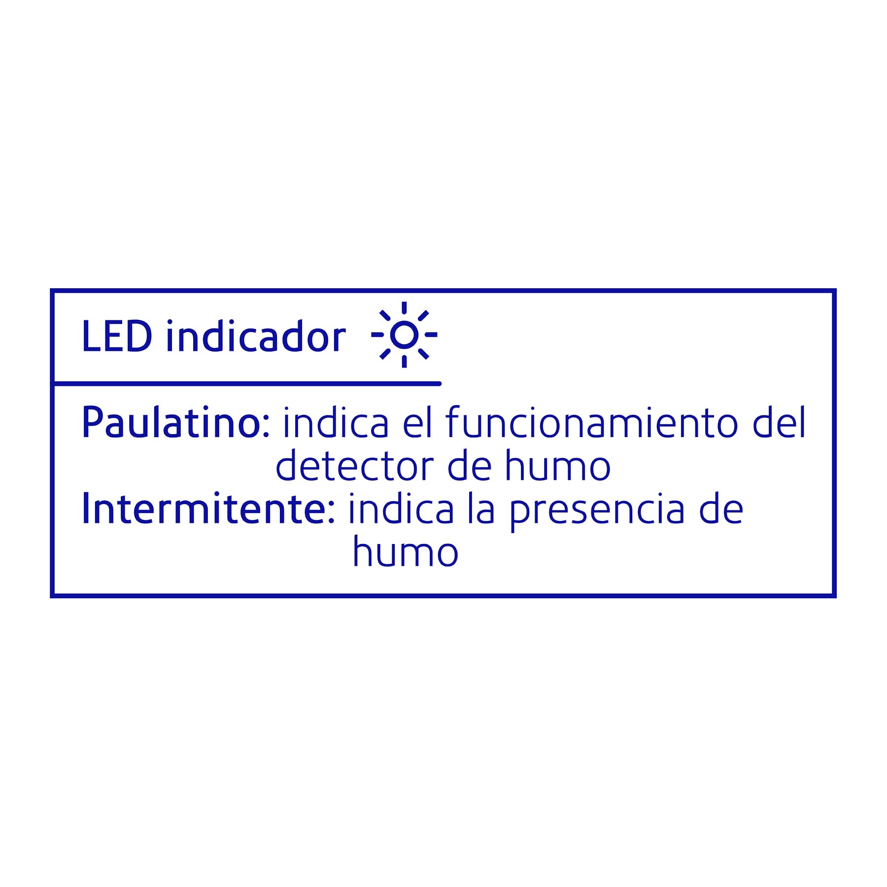 Detector de humo con alarma, VOLTECK