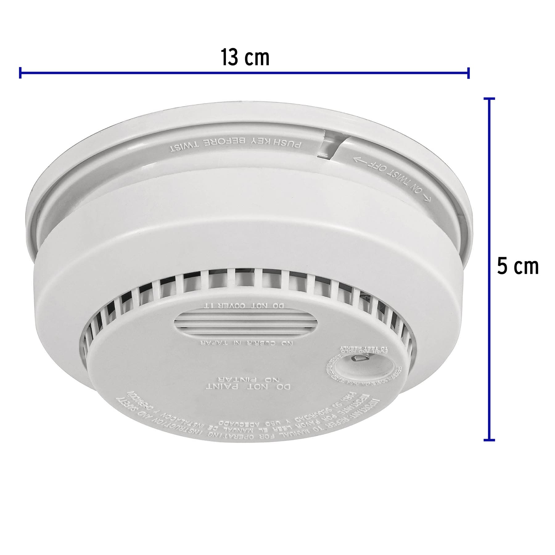 Detector de humo con alarma, VOLTECK