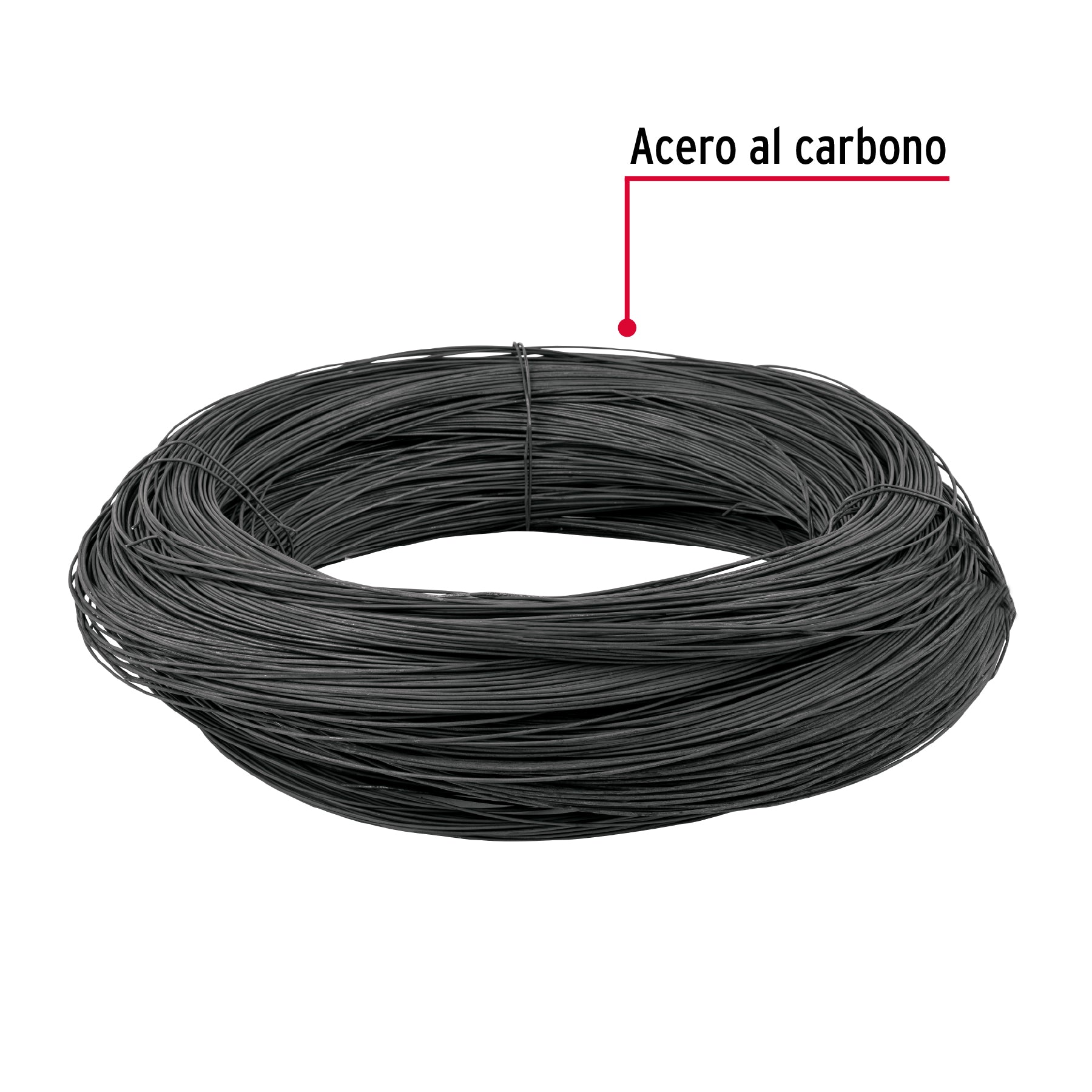 Kilo de alambre recocido calibre 15 en rollo de 20 kg, FIERO