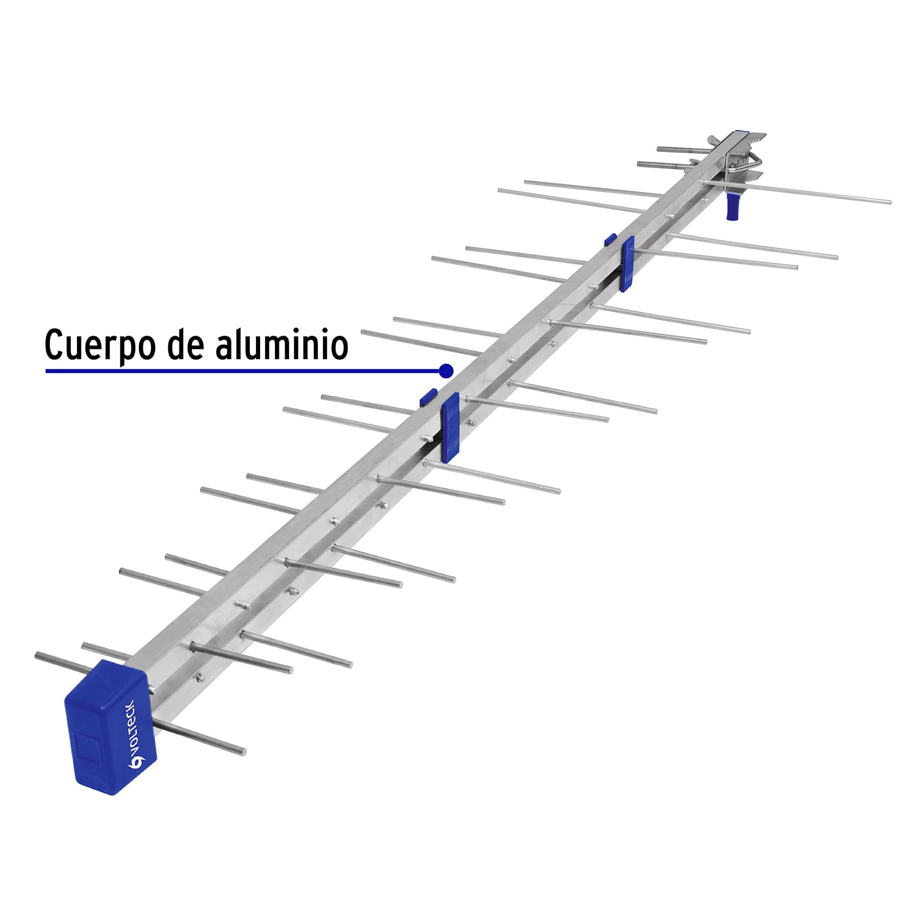 Antena aérea para HD TV, 14 elementos, 12 dB, VOLTECK