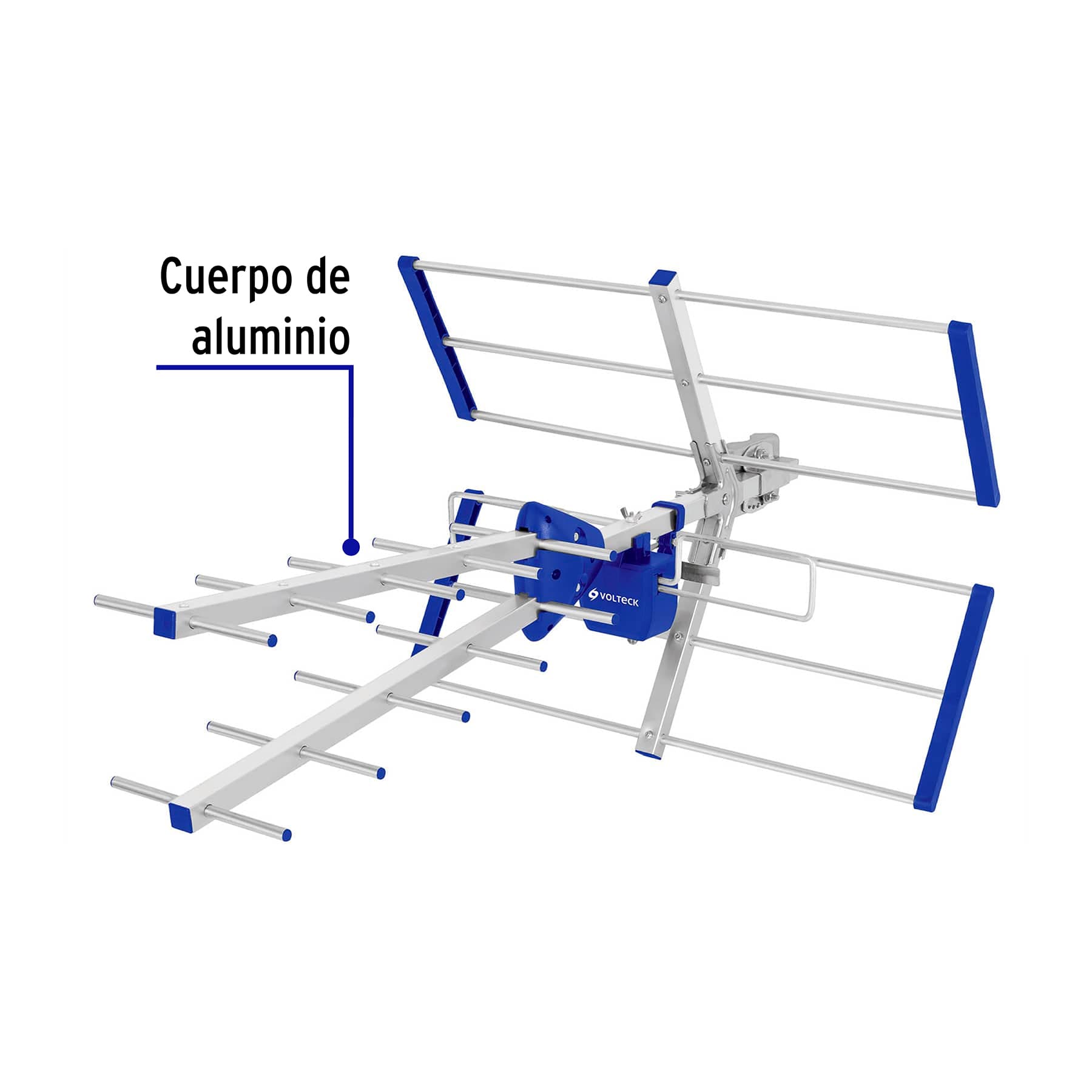 Antena aérea para HD TV, 17 elementos, 15 dB, VOLTECK