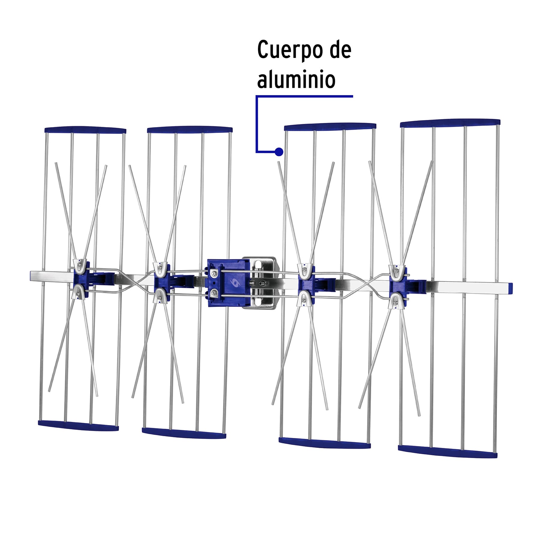 Antena aérea para HD TV, 32 elementos, 10 dB, VOLTECK