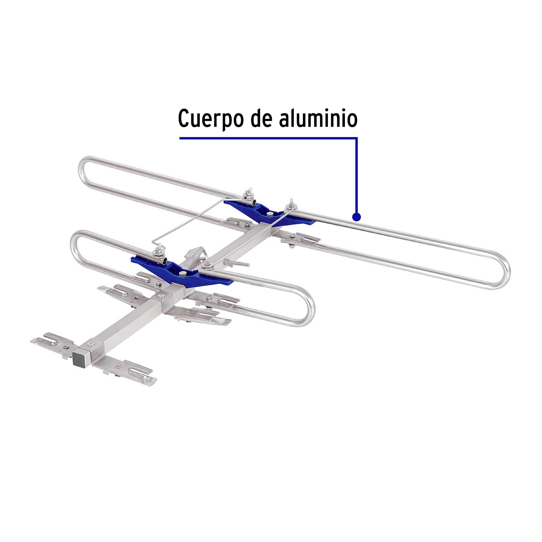 Antena aérea para HD TV, 4 elementos, 2 dB, VOLTECK