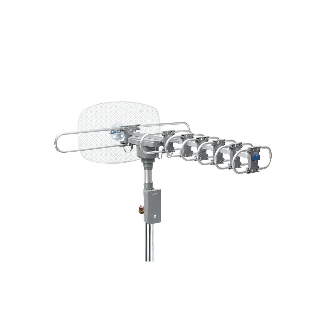 Antena aérea para HD TV, giratoria 360°, 16 dB, VOLTECK