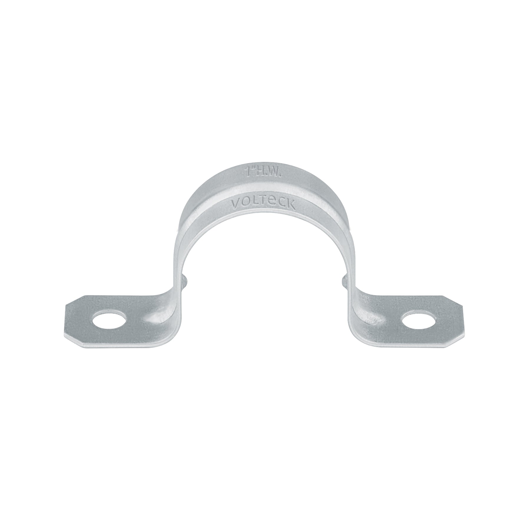 Bolsa c/10 abrazaderas tipo omega 1" p/tubo pared gruesa