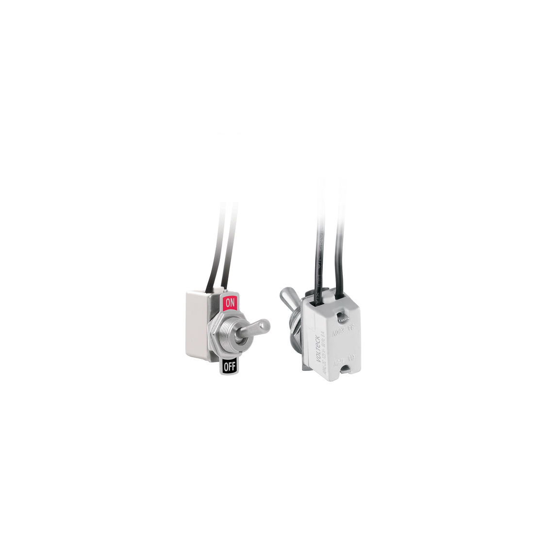 Interruptor de palanca con cable, 1 polo, on-off, VOLTECK
