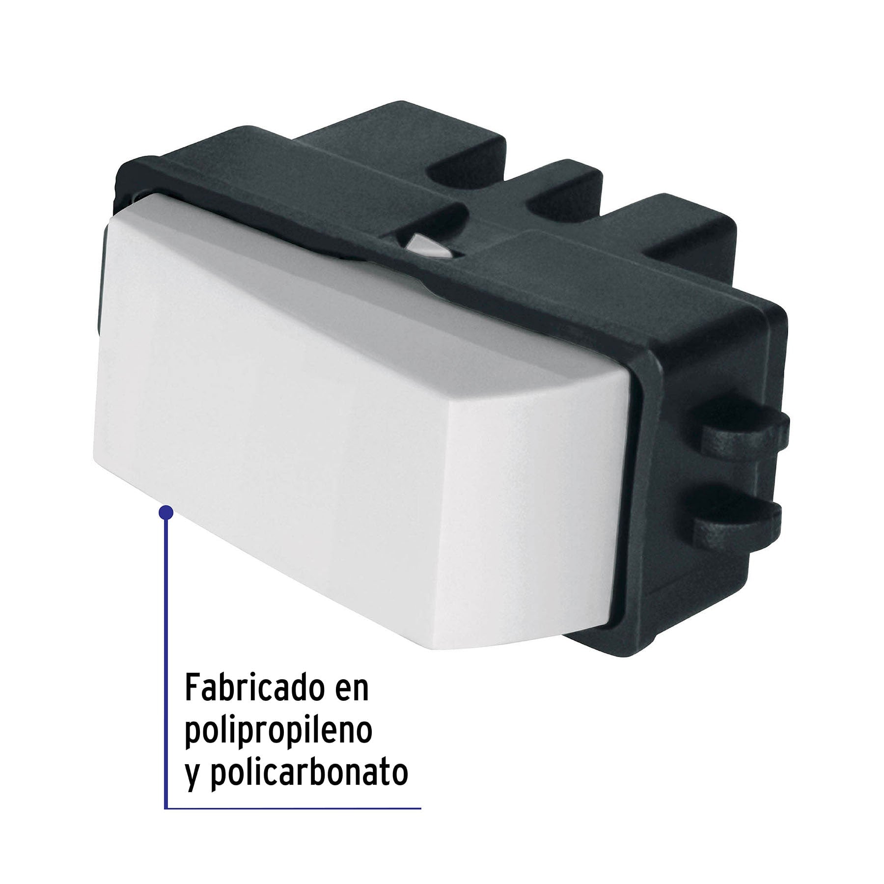 Interruptor de 3 vías, VOLTECK BASIC