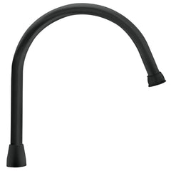 Cuello largo para mezcladora de fregadero, negro mate, AQUA