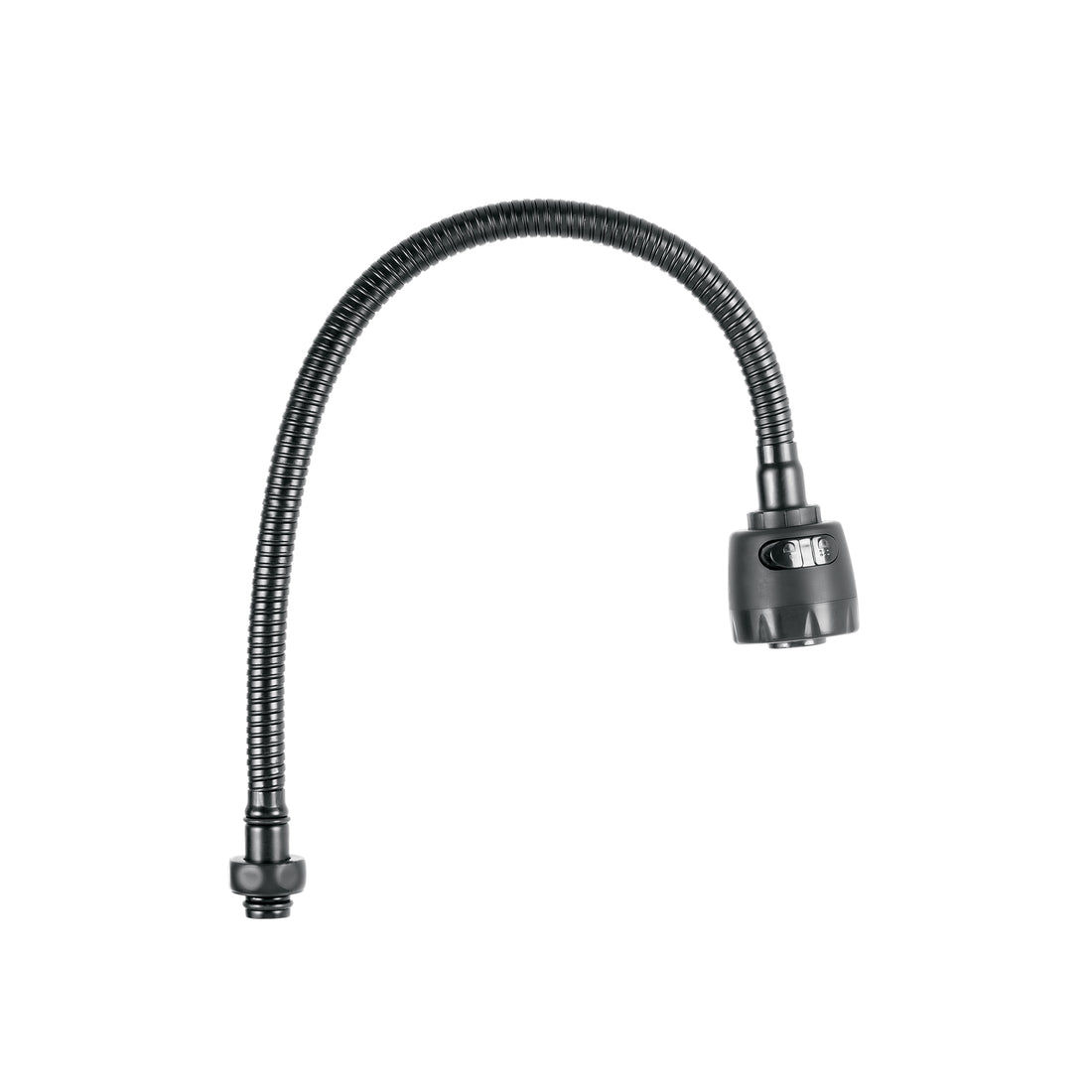 Cuello flexible para mezcladora de fregadero, negro, AQUA