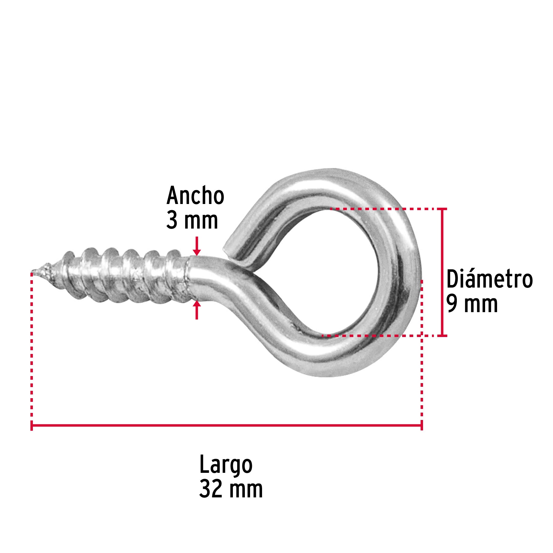 Bolsa con 144 armellas cerradas de 18 x 50, FIERO