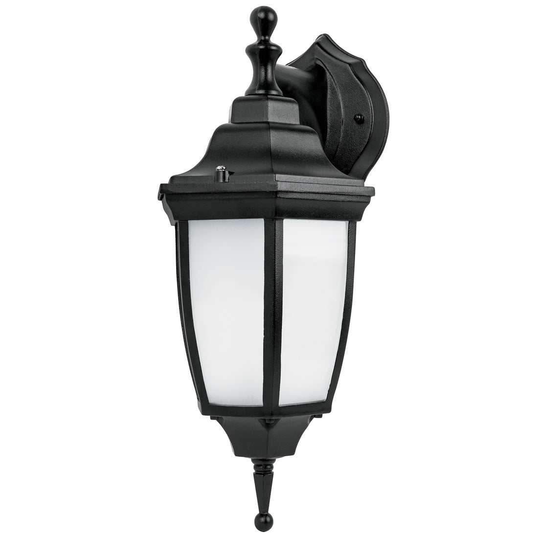 Arbotante de LED 8 W tipo farol suspendido negro, VOLTECK