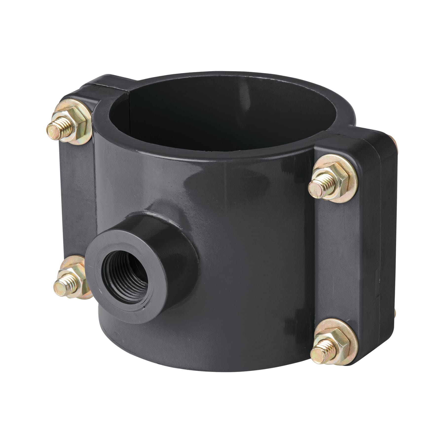 Abrazadera para toma domiciliaria PP 3" x 1/2", FOSET
