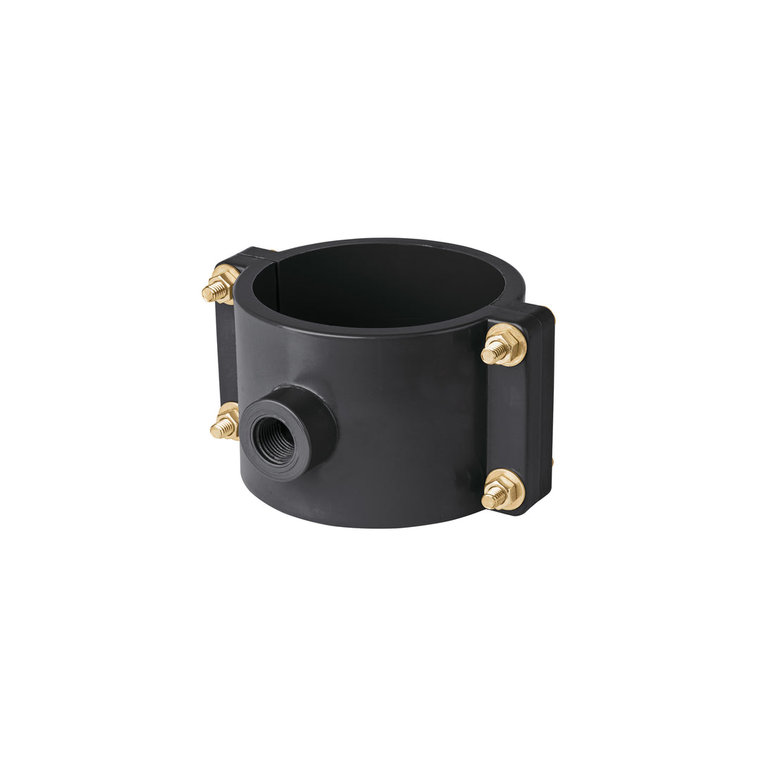Abrazadera para toma domiciliaria PP 4" x 1/2", FOSET