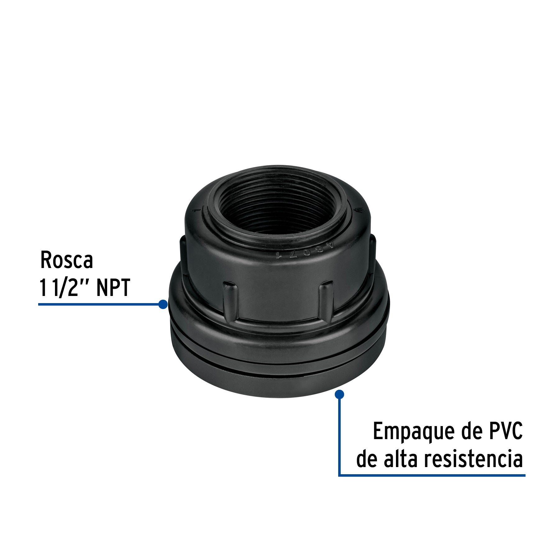 Brida de polipropileno para Tinaco, 1-1/2", FOSET
