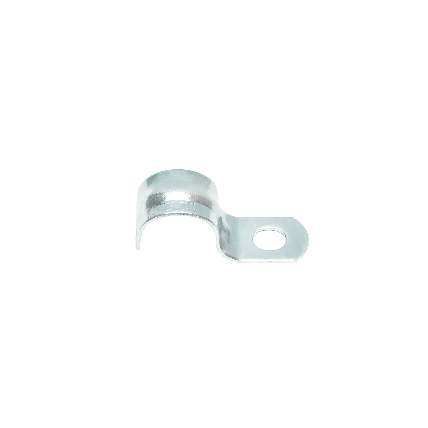 Bolsa c/10 abrazaderas tipo uña 1/2" p/tubo pared delgada