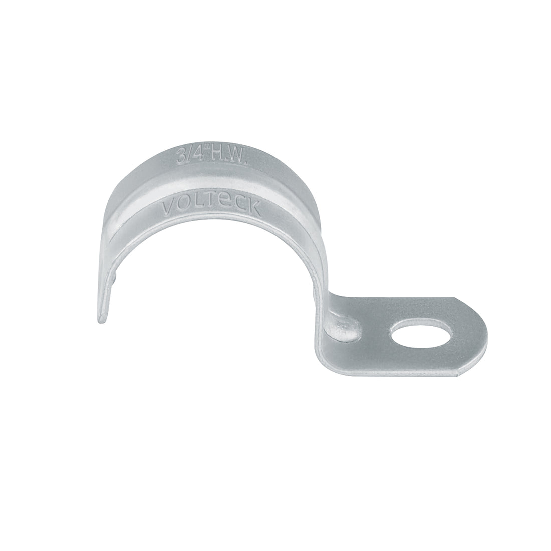 Bolsa c/10 abrazaderas tipo uña 3/4" p/tubo pared gruesa